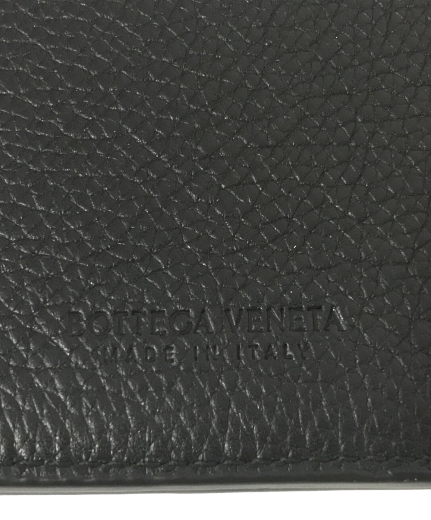 BOTTEGA VENETA (ボッテガベネタ) カセット ファスナーカードケース ブラック