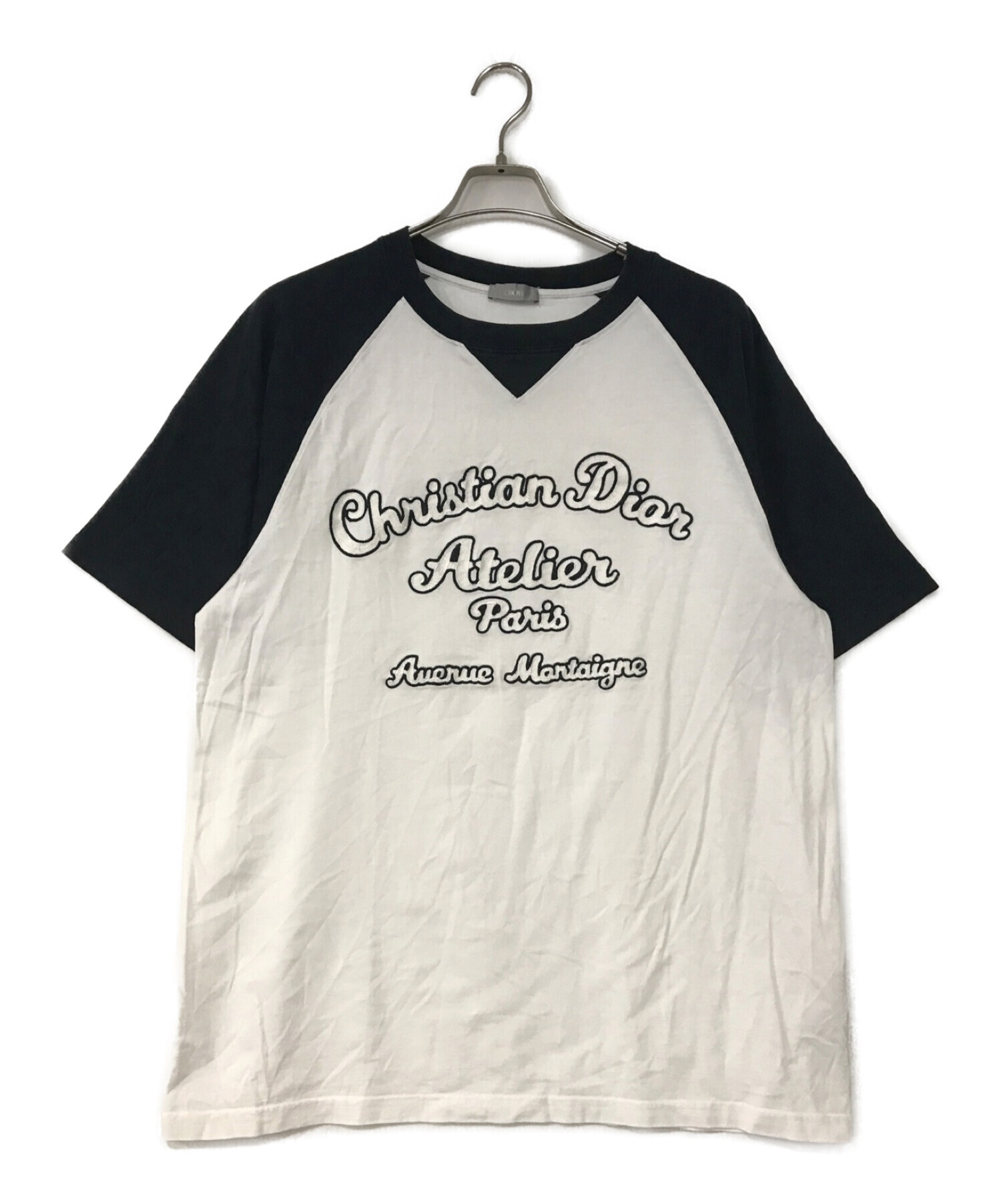 Christian Dior atelier tシャツ 黒 Lメンズ - Tシャツ/カットソー 