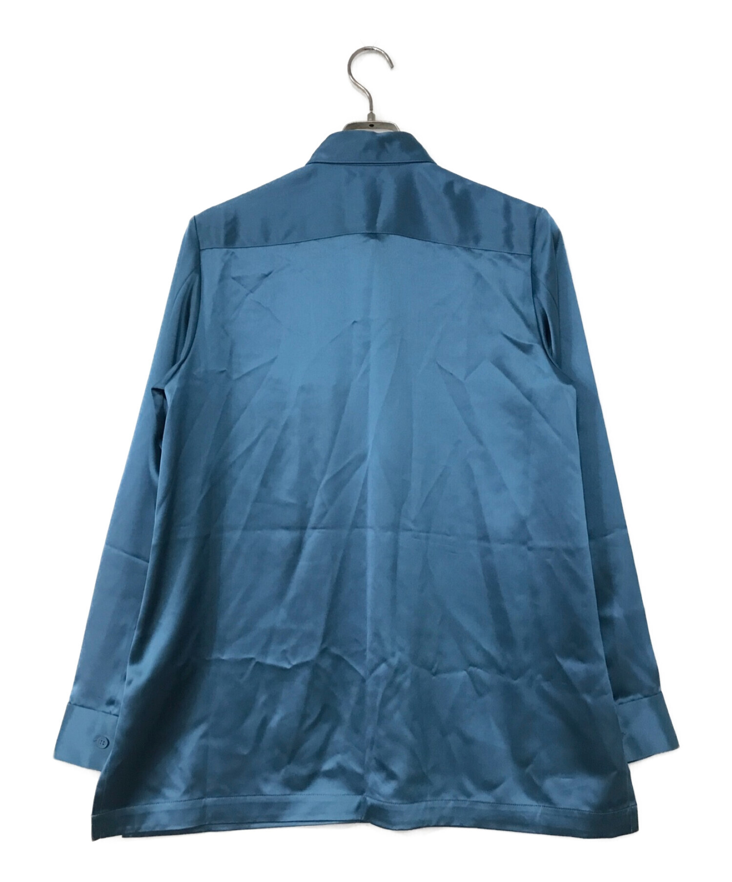 中古・古着通販】Y-3 (ワイスリー) テックシルクシャツ ブルー サイズ 