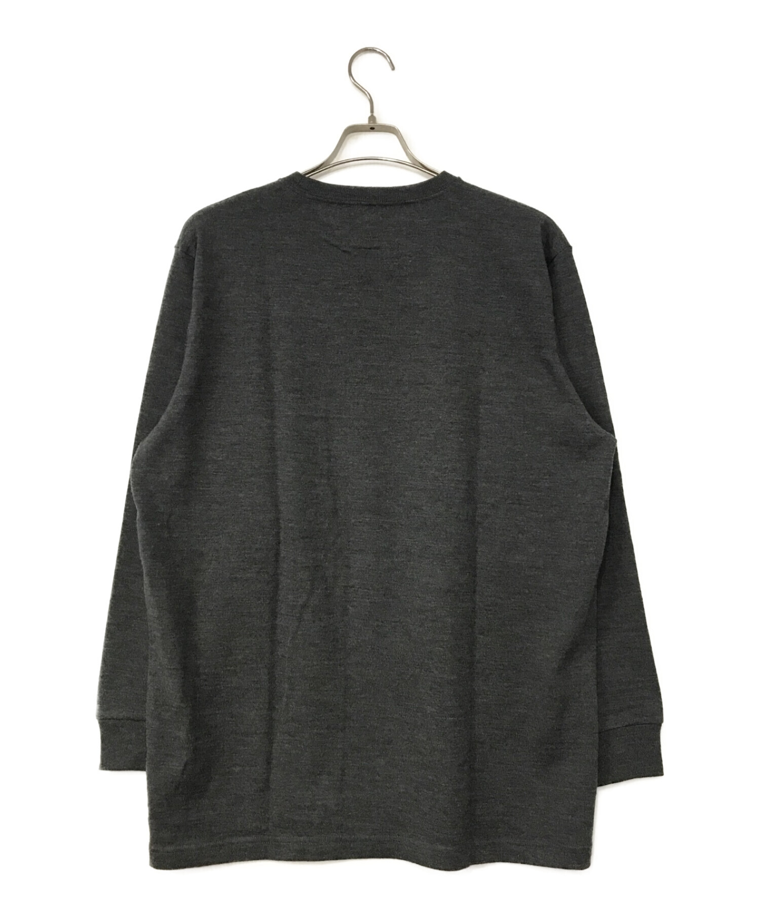 Ron Herman (ロンハーマン) Black Sleeve Wool Knit (grey)