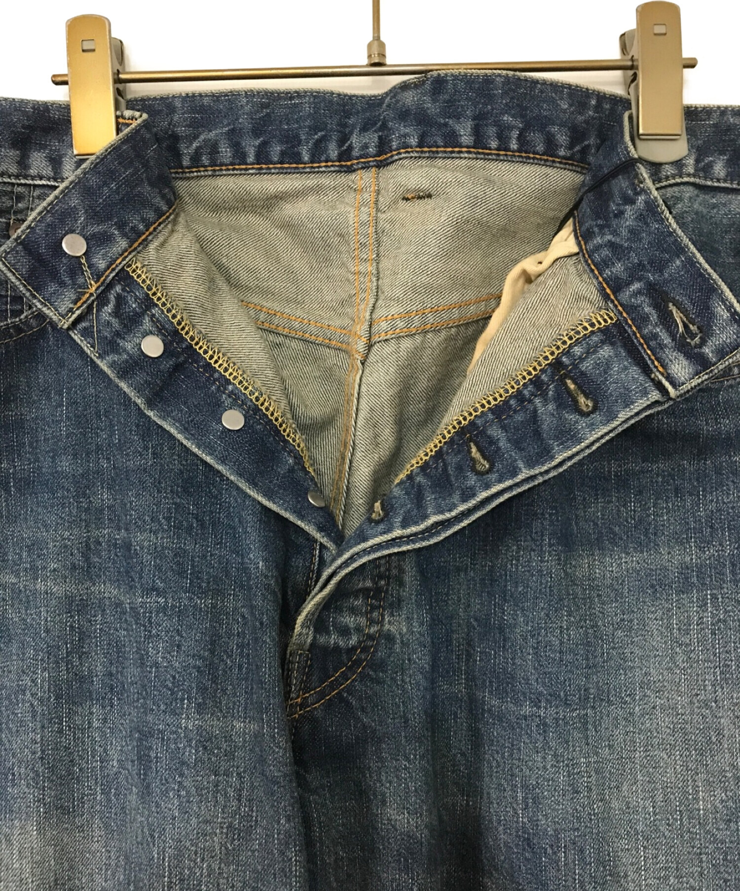 A.PRESSE Washed Wide Denim Pants サイズ38 - パンツ
