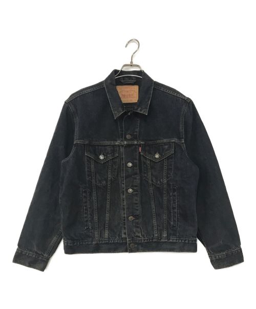 中古・古着通販】LEVI'S (リーバイス) デニムジャケット ブラック