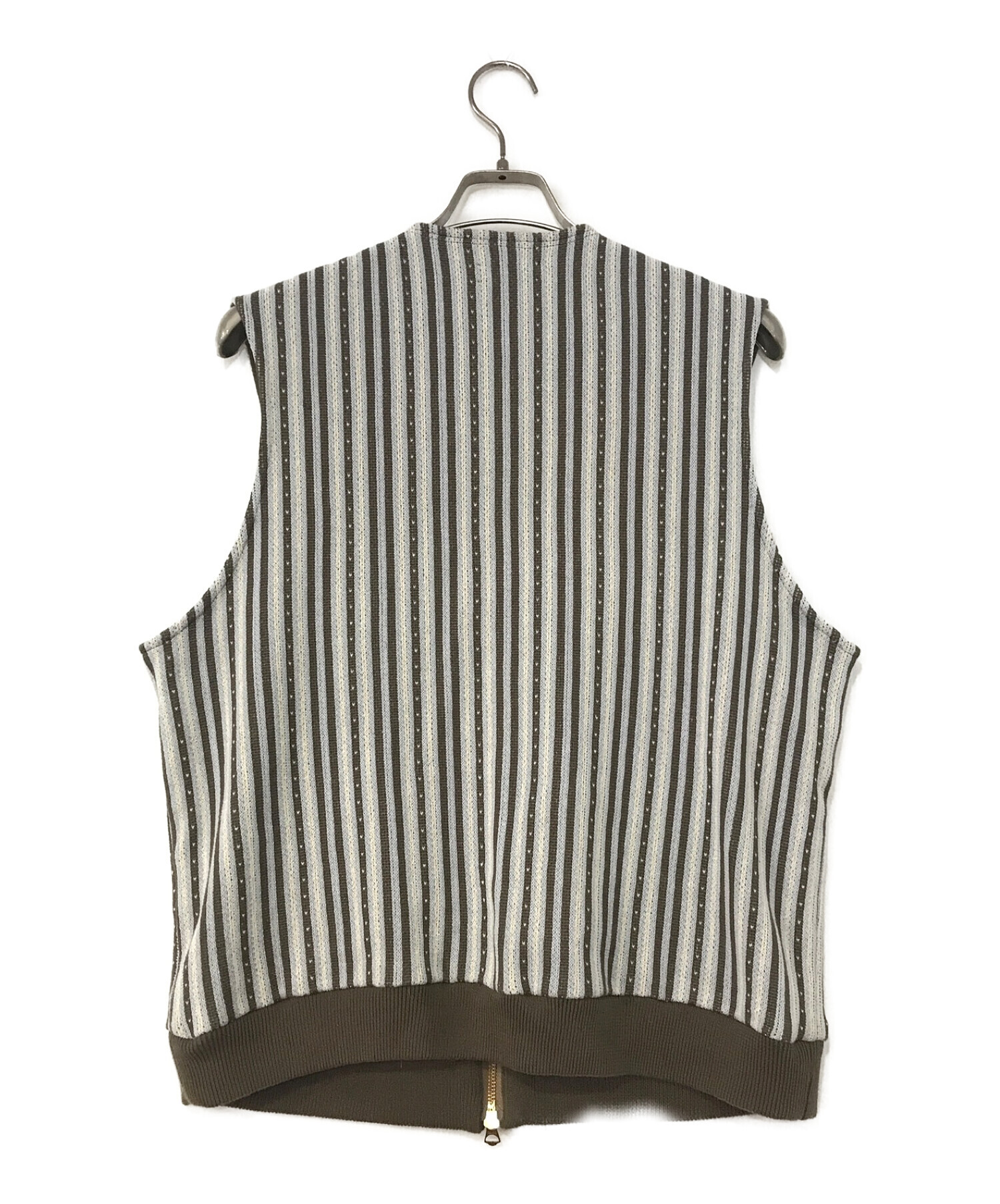 新品未使用 STEAFニットベスト ZAJA PATTERN KNIT VEST-