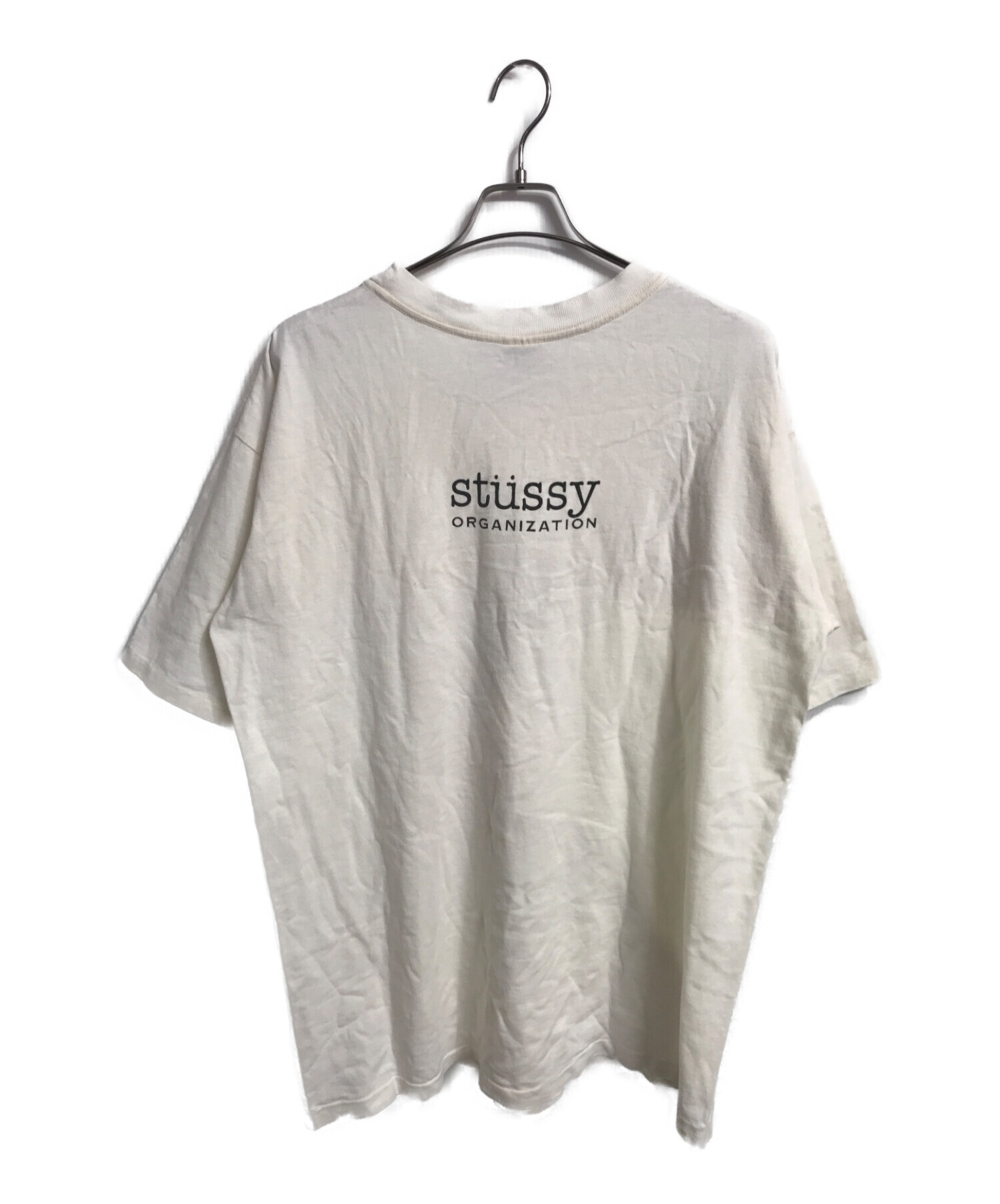 stussy (ステューシー) クラウンTシャツ ホワイト サイズ:XL