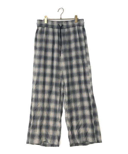 【中古・古着通販】ancellm (アンセルム) WISM (ウィズム) RAYON EASY SLACKS グレー サイズ:2｜ブランド・古着通販  トレファク公式【TREFAC FASHION】スマホサイト