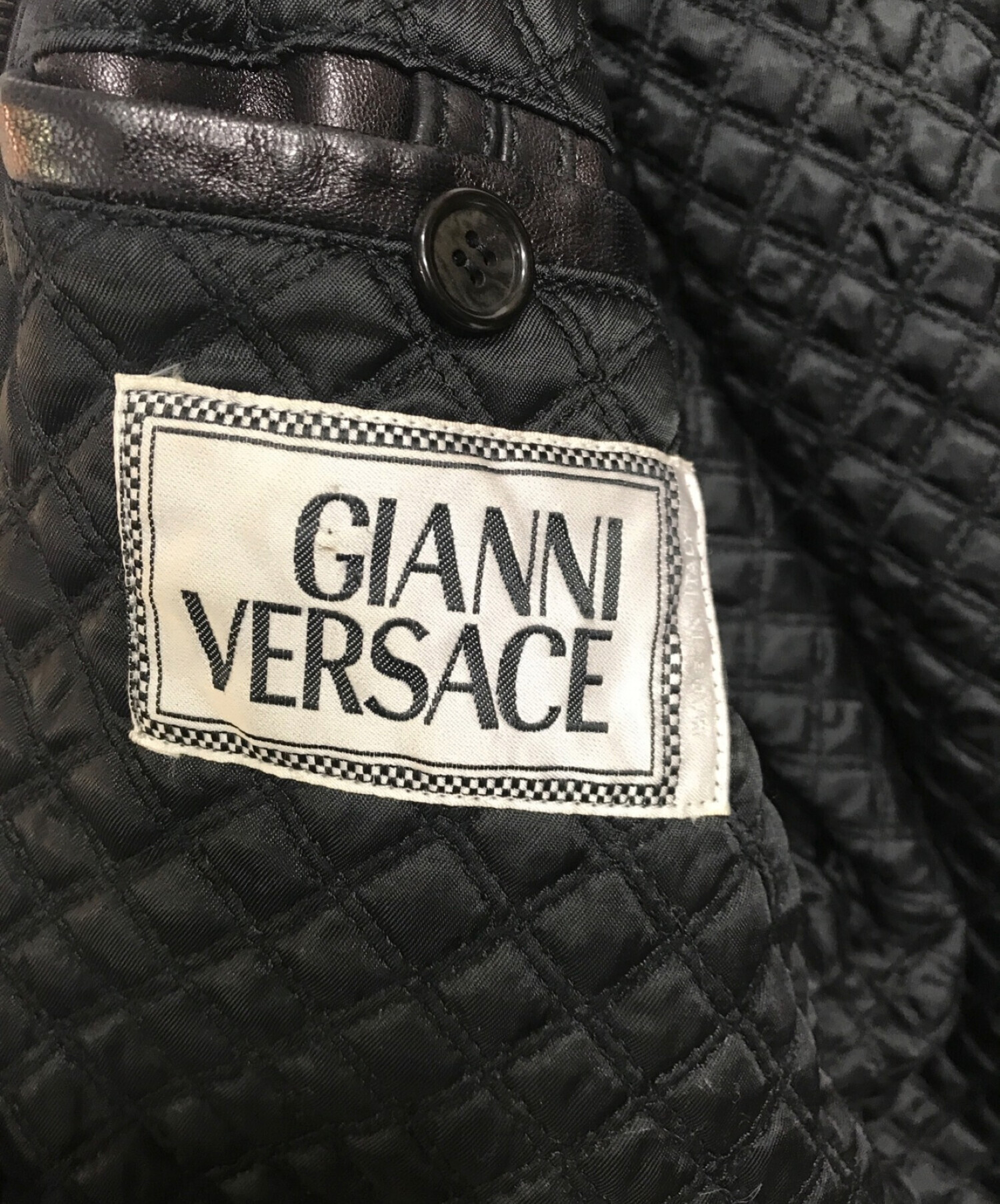 ランキング上位のプレゼント 【モード】Gianni Versace 裏地メデューサ