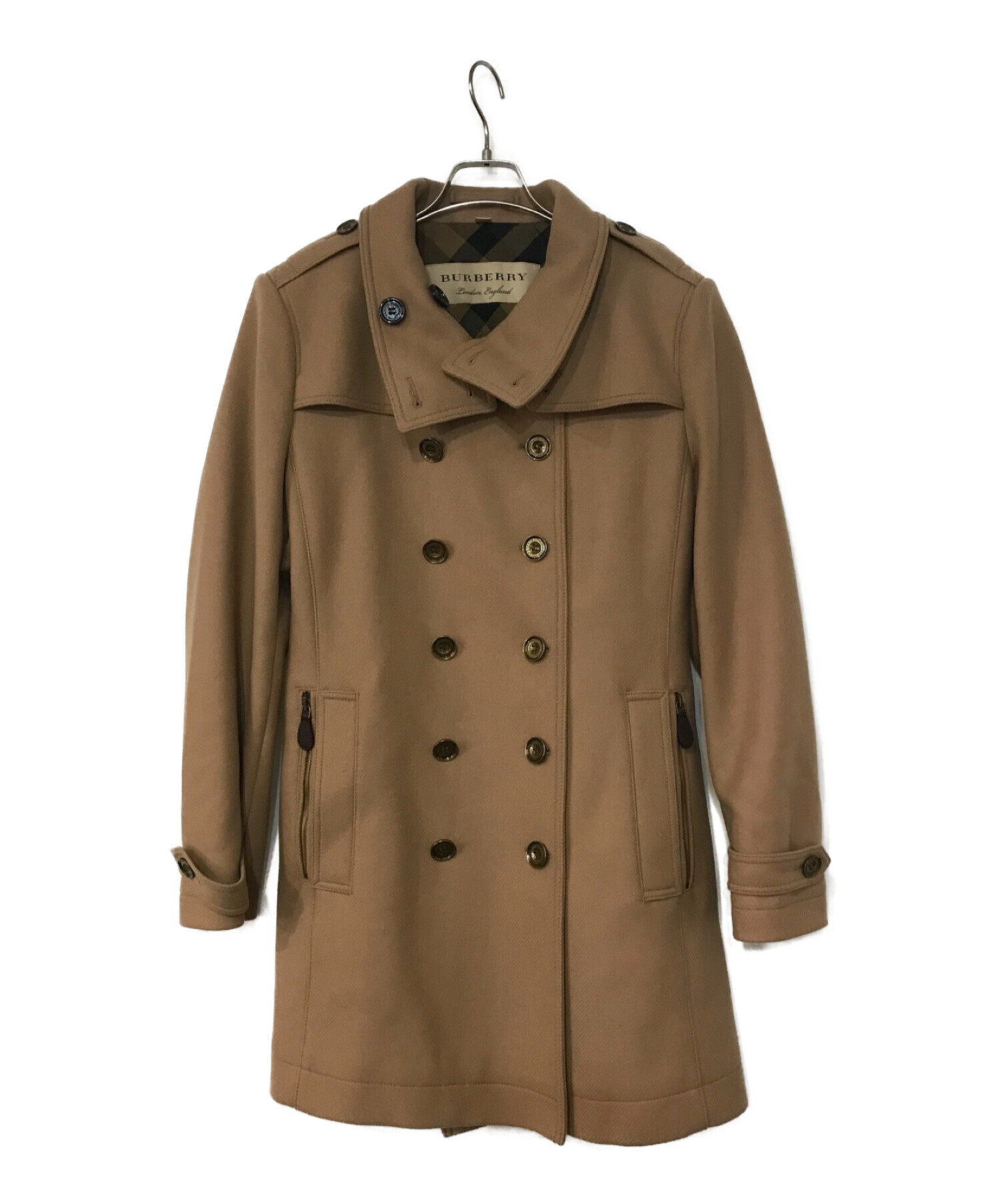 中古・古着通販】BURBERRY (バーバリー) ウールトレンチコート