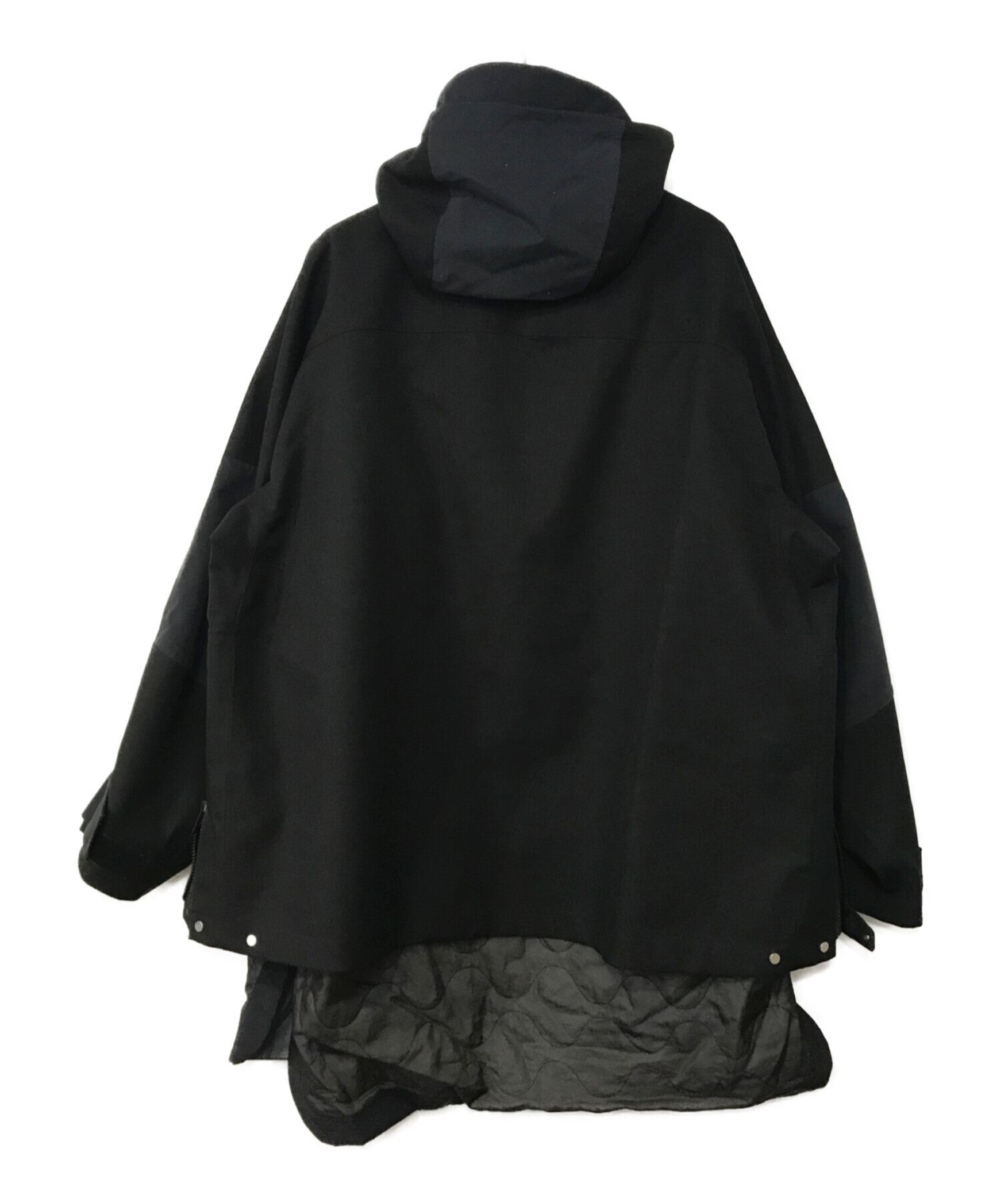 WHITE MOUNTAINEERING (ホワイトマウンテ二アニング) SAITOS & GORE-TEX INFINIUM 3WAY  MOUNTAIN PARKA ブラック サイズ:4