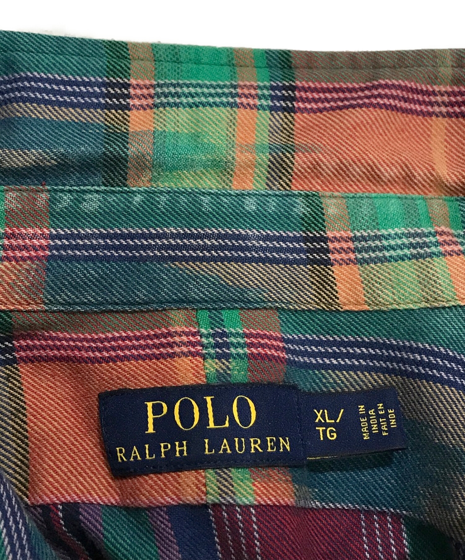 中古・古着通販】POLO RALPH LAUREN (ポロ・ラルフローレン) チェック