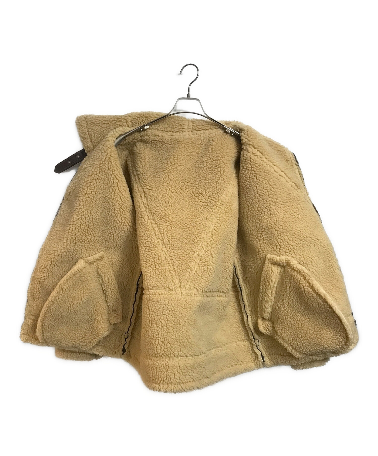 中古・古着通販】viavanda (ヴィアヴァンダ) 2Way Big Mouton Coat