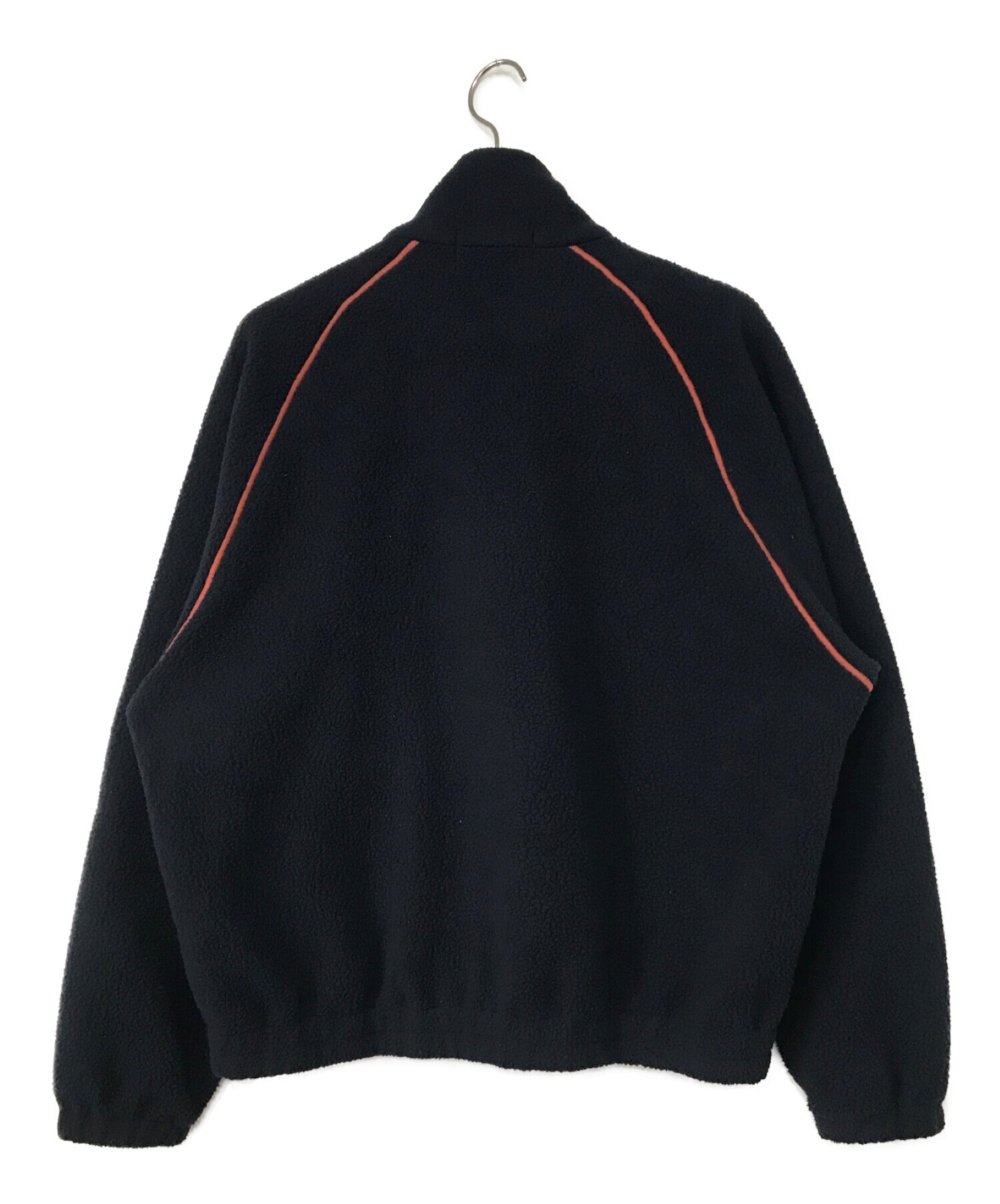 AURALEE (オーラリー) NEW BALANCE (ニューバランス) DS Fleece Quarter Zip Jacket ネイビー  サイズ:L