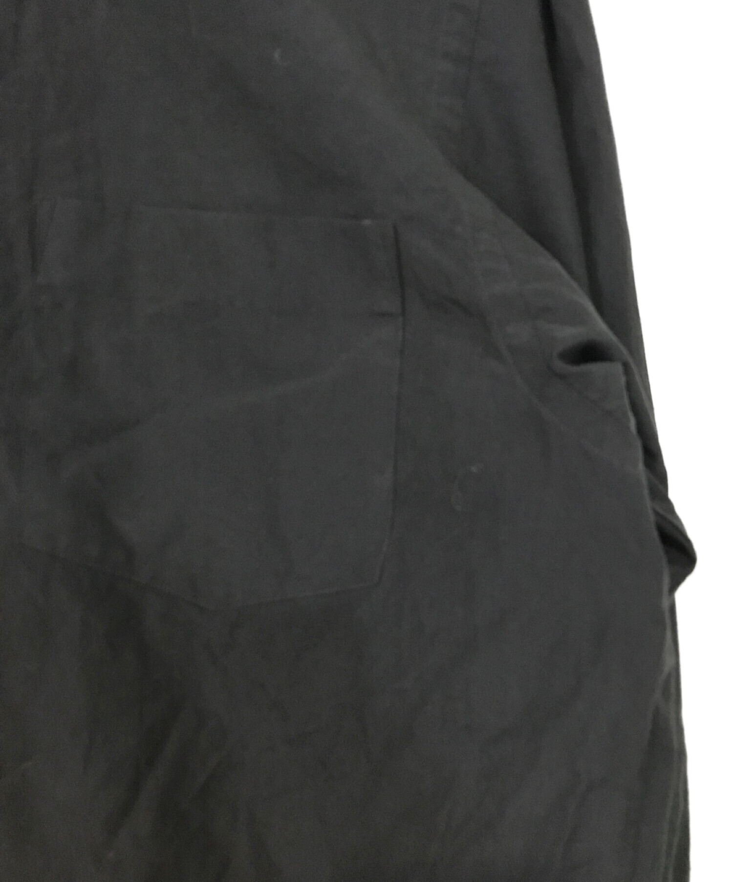 中古・古着通販】COMOLI (コモリ) コモリシャツ ブラック サイズ:2 ...