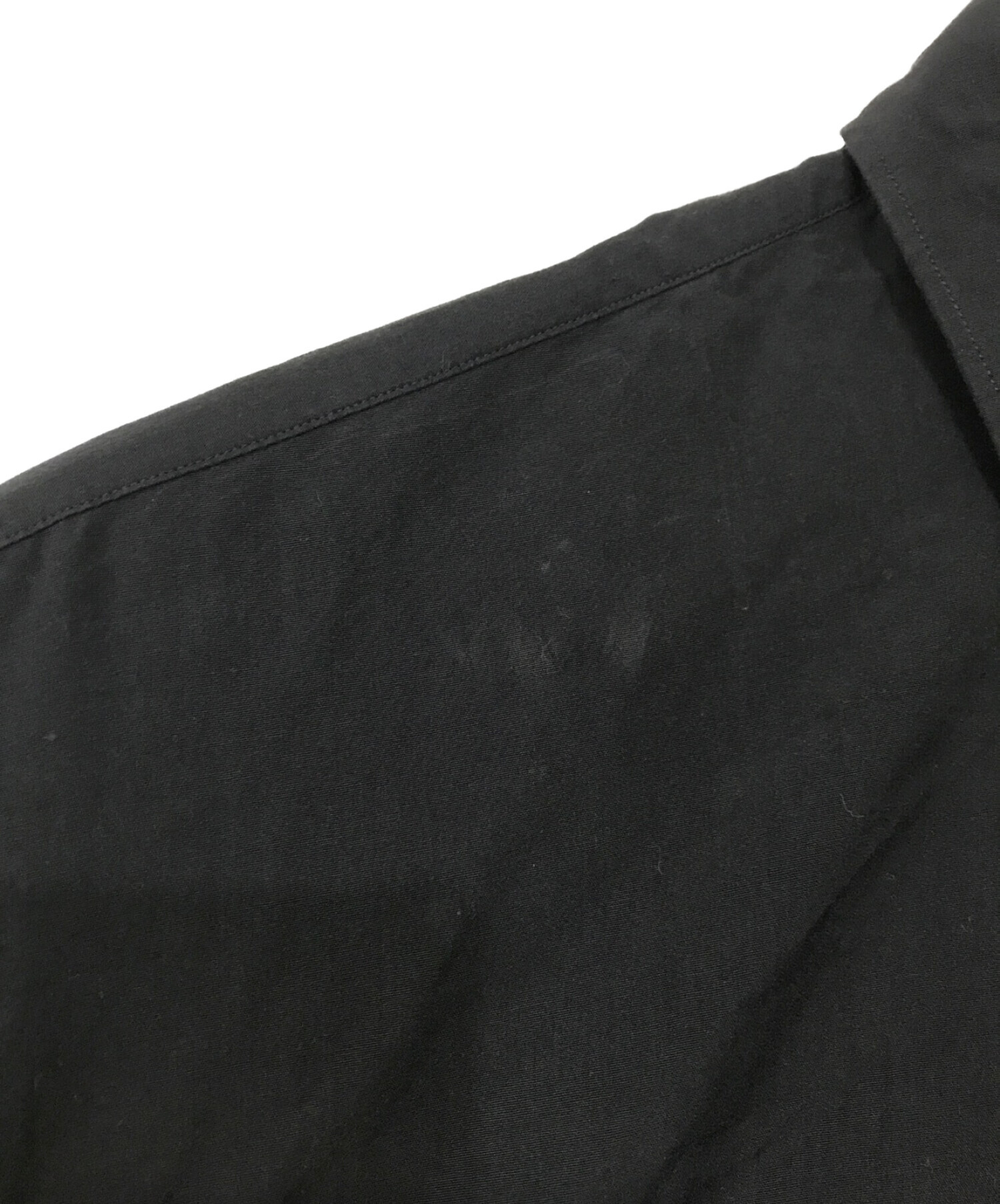 COMOLI コモリシャツ ブラック サイズ2 - ファッション