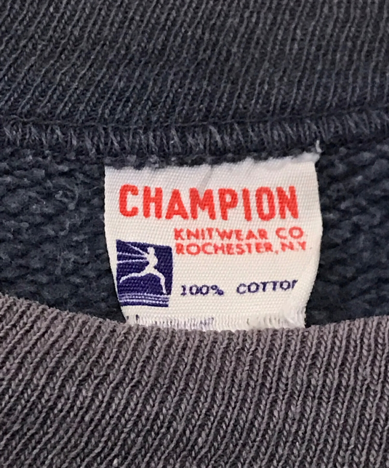 Champion (チャンピオン) 60sクルーネックスウェット ネイビー サイズ:表記不明