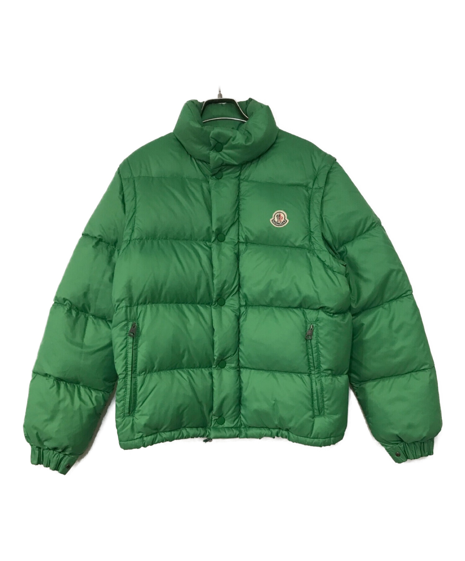 MONCLER (モンクレール) ダウンジャケット グリーン サイズ:00