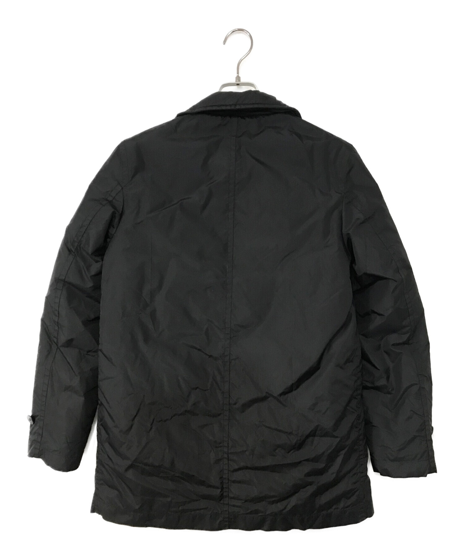 COMME des GARCONS SHIRT (コムデギャルソンシャツ) 中綿ナイロンテーラードジャケット ブラック サイズ:S