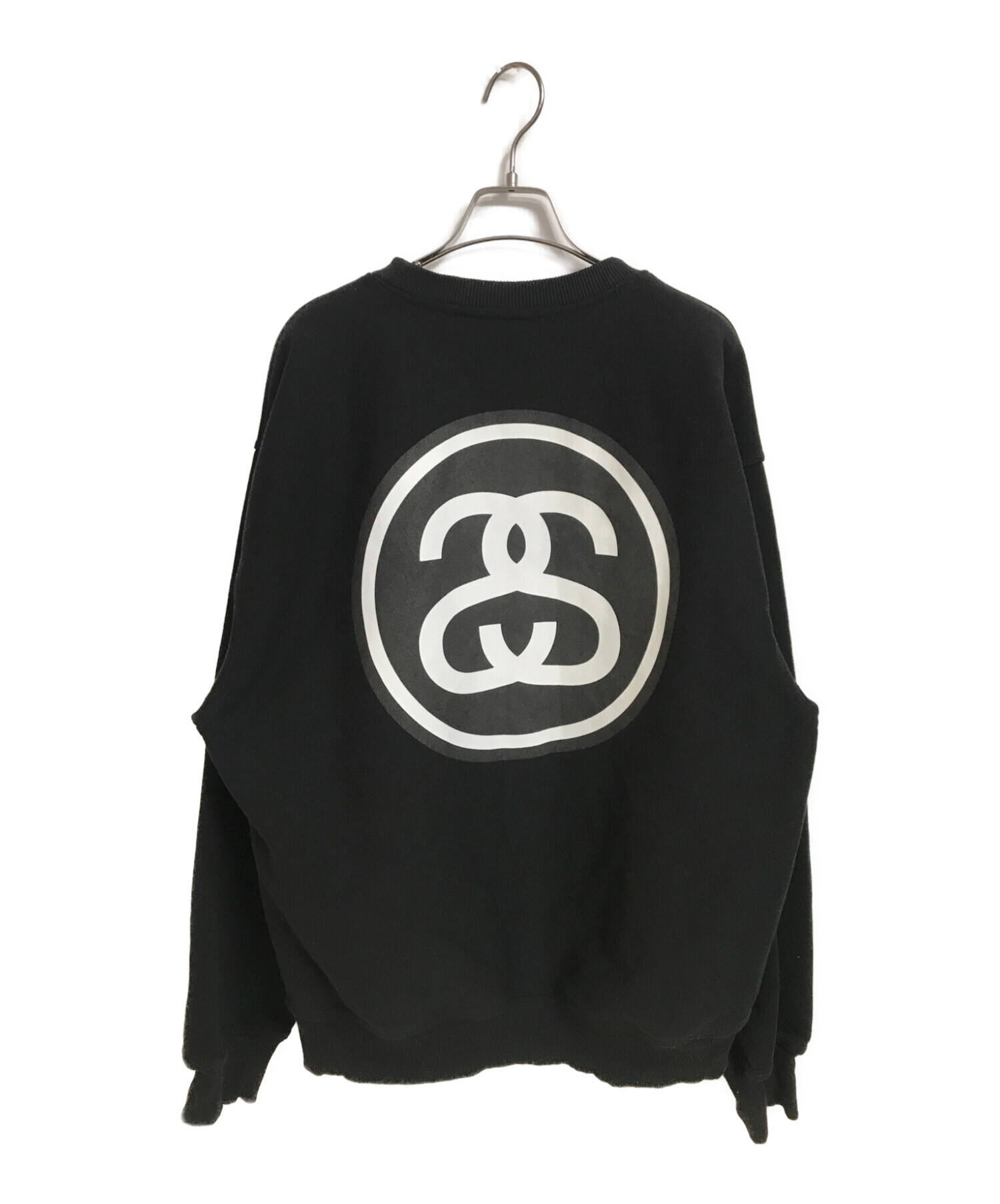 stussy (ステューシー) SS Link Crew ブラック サイズ:L