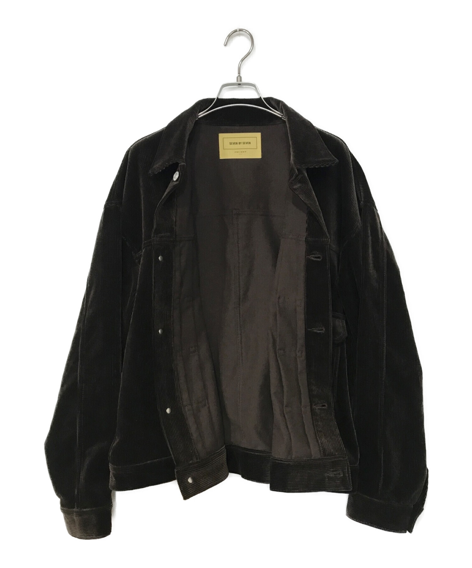 seven by seven (セブンバイセブン) 1st Type Corduroy Jacket ブラウン サイズ:M