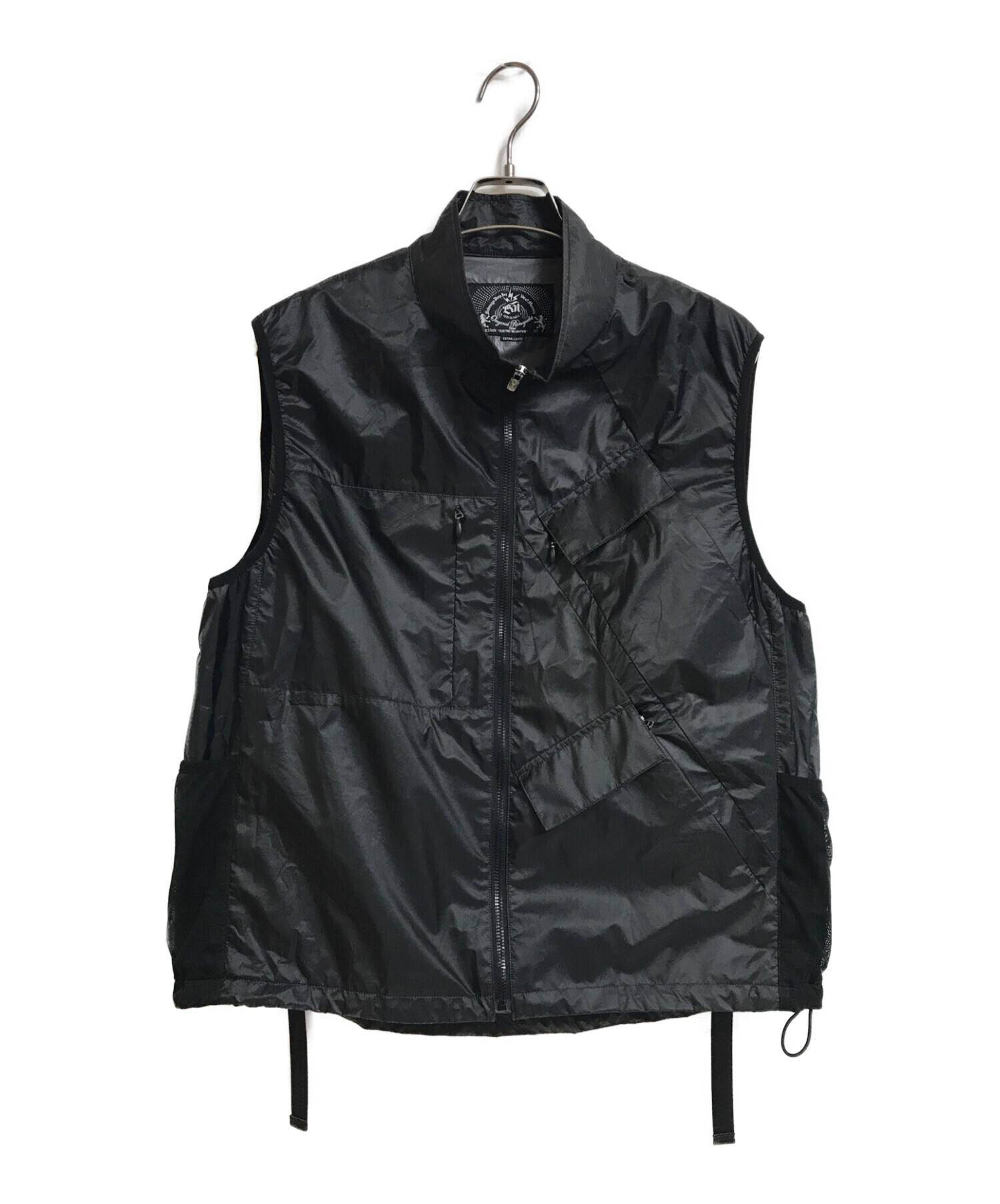 BAL (バル) STEALTH POCKET PANEL VEST ブラック サイズ:XL