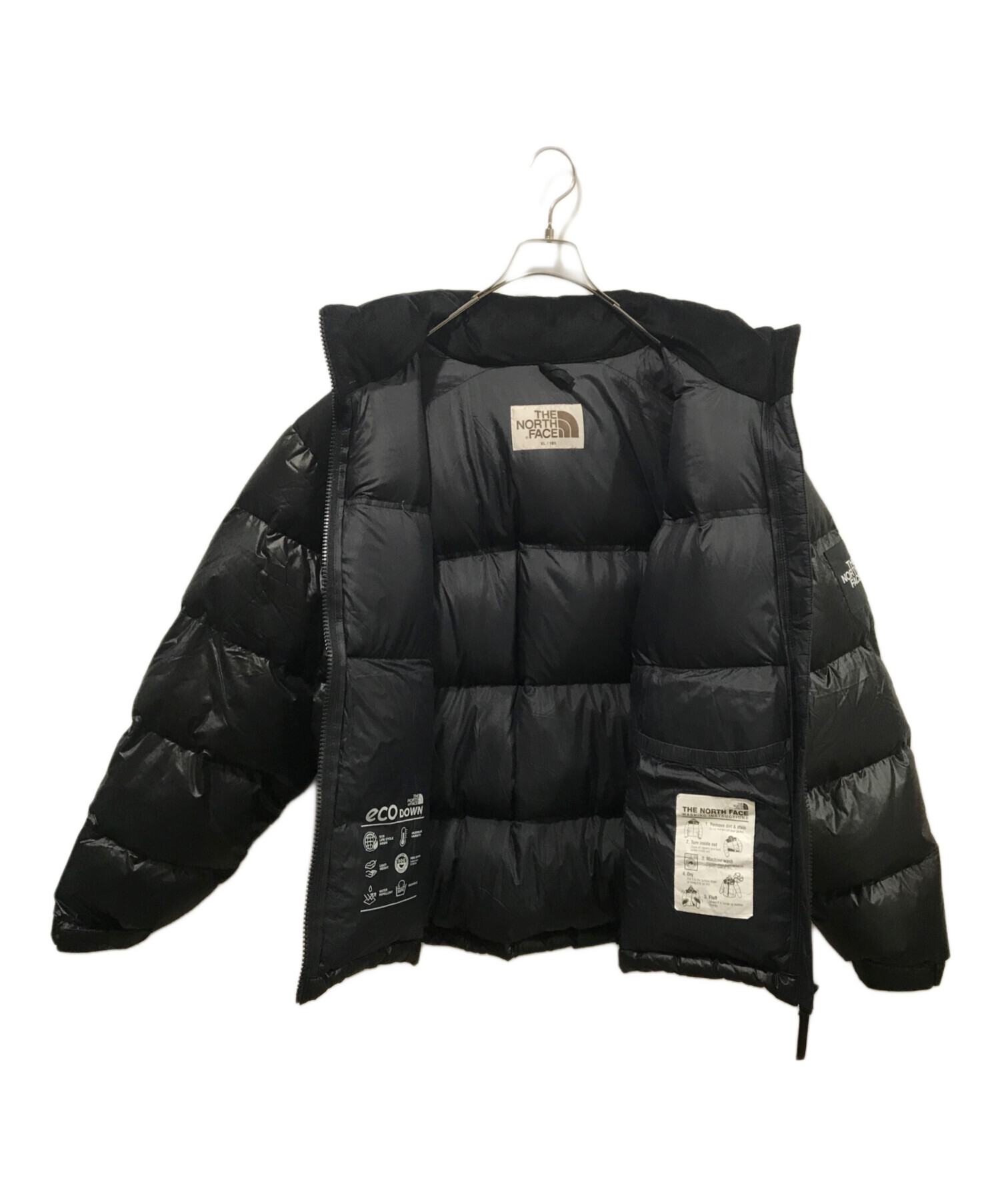 THE NORTH FACE WHITE LABEL (ザノースフェイスホワイトレーベル) NOVELTY NUPTSE DOWN JACKET  ブラック サイズ:XL