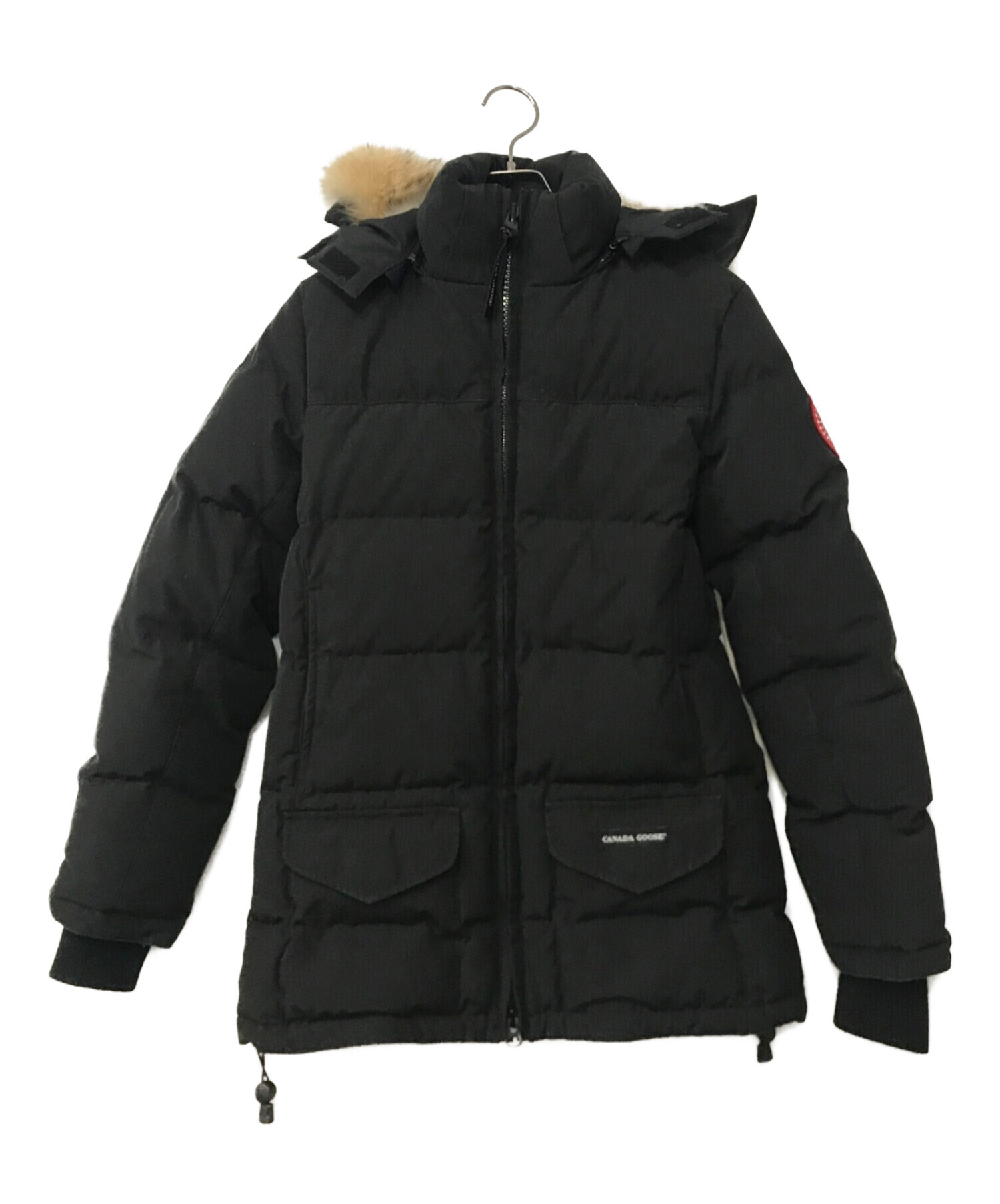 中古・古着通販】CANADA GOOSE (カナダグース) SOLARIS PARKA ブラック サイズ:XS｜ブランド・古着通販  トレファク公式【TREFAC FASHION】スマホサイト