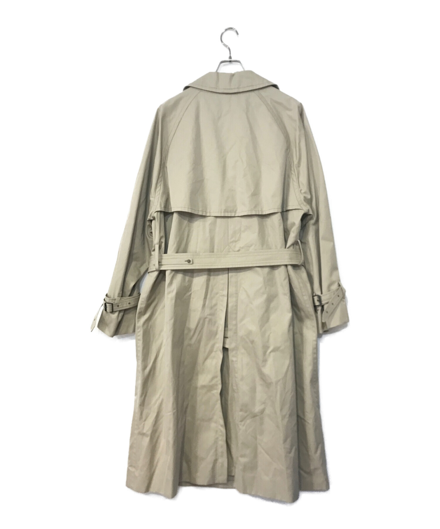 blurhms (ブラームス) Gabardine Double Belt Trench Coat ベージュ サイズ:3