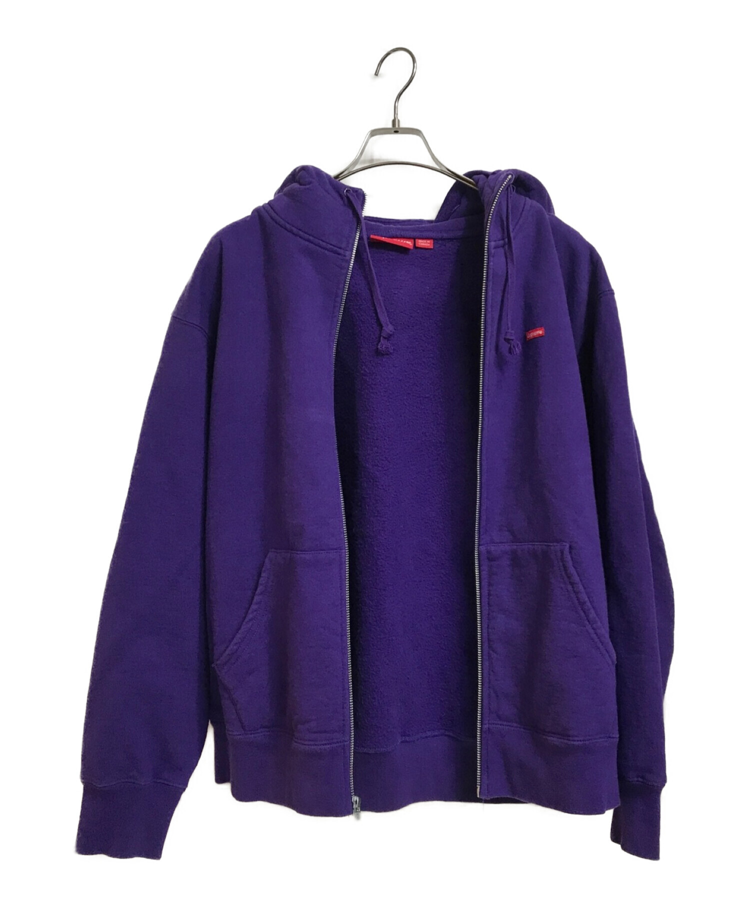 中古・古着通販】SUPREME (シュプリーム) small box logo zip up ...