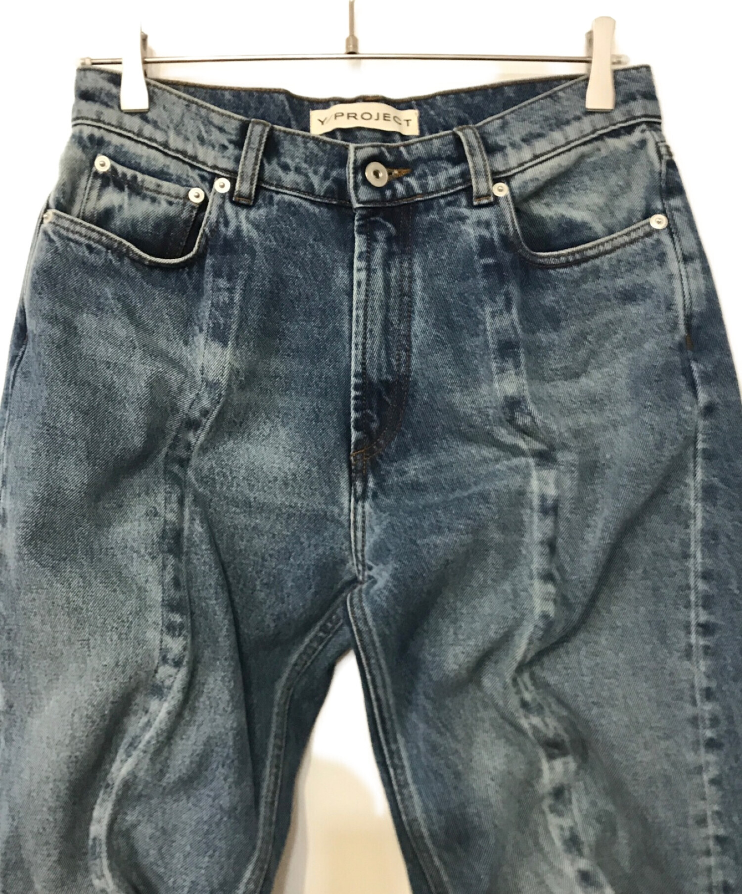 Y. PROJECT (ワイプロジェクト) CLASSIC WIRE JEANS インディゴ サイズ:27