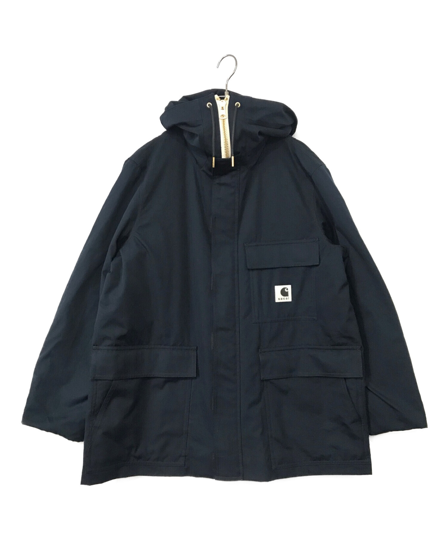 sacai (サカイ) CARHARTT WIP (カーハート) Reversible Coat ネイビー サイズ:2