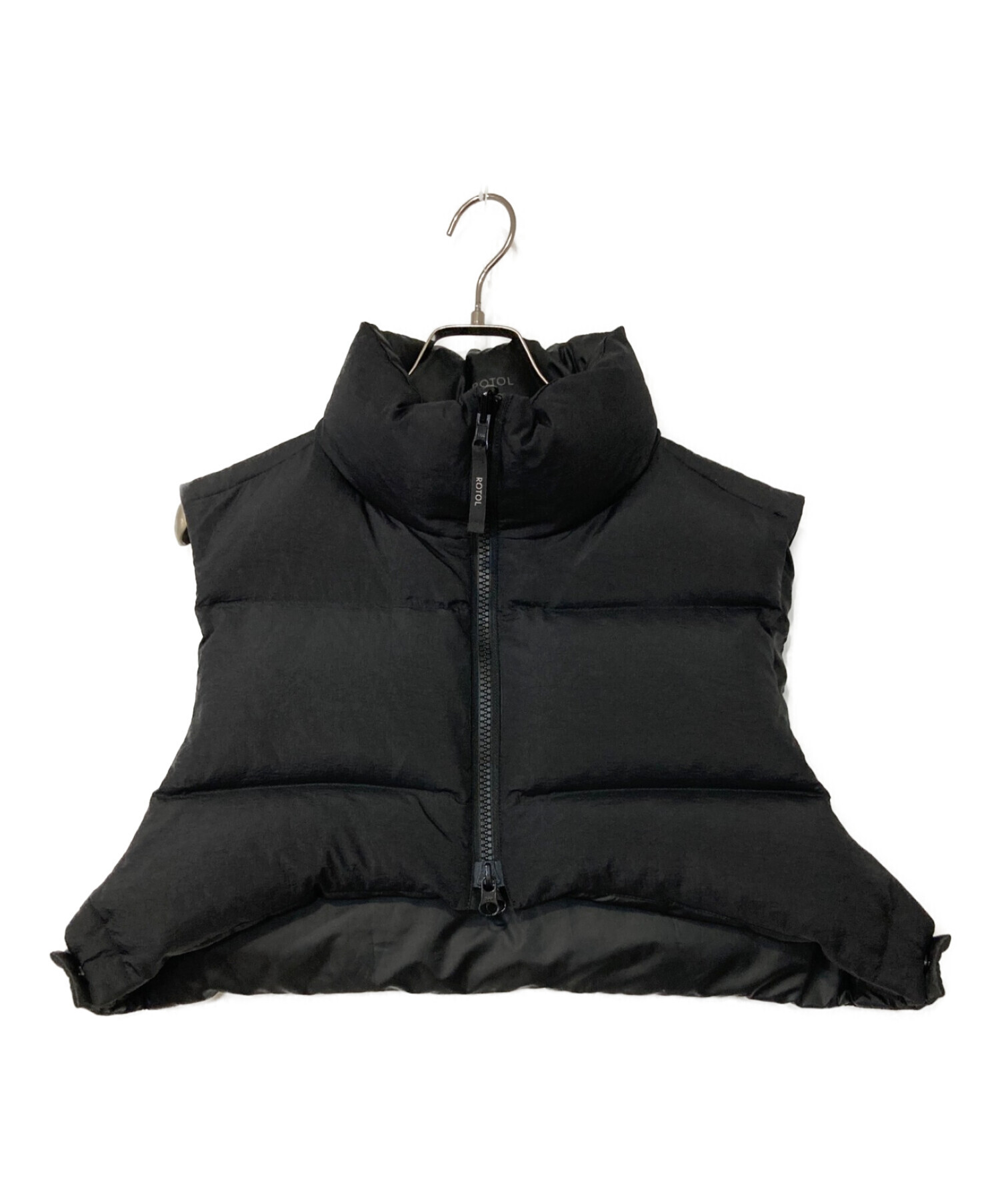 ROTOL (ロトル) REVERSIBLE SUPER SHORT DOWN VEST ブラック サイズ:3