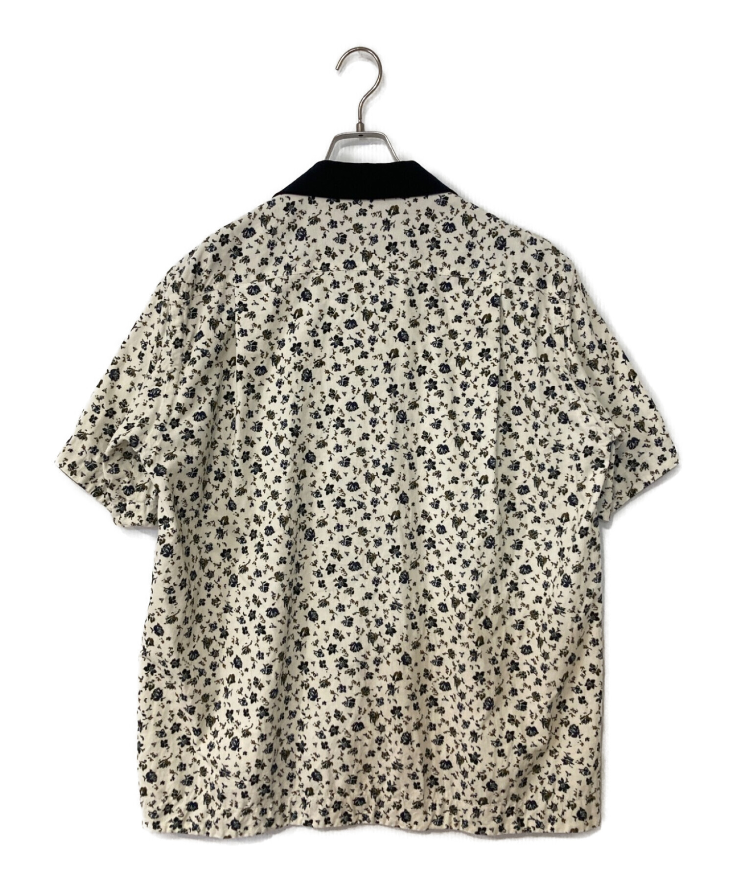 sacai (サカイ) コーデュロイフローラルシャツ ホワイト サイズ:3