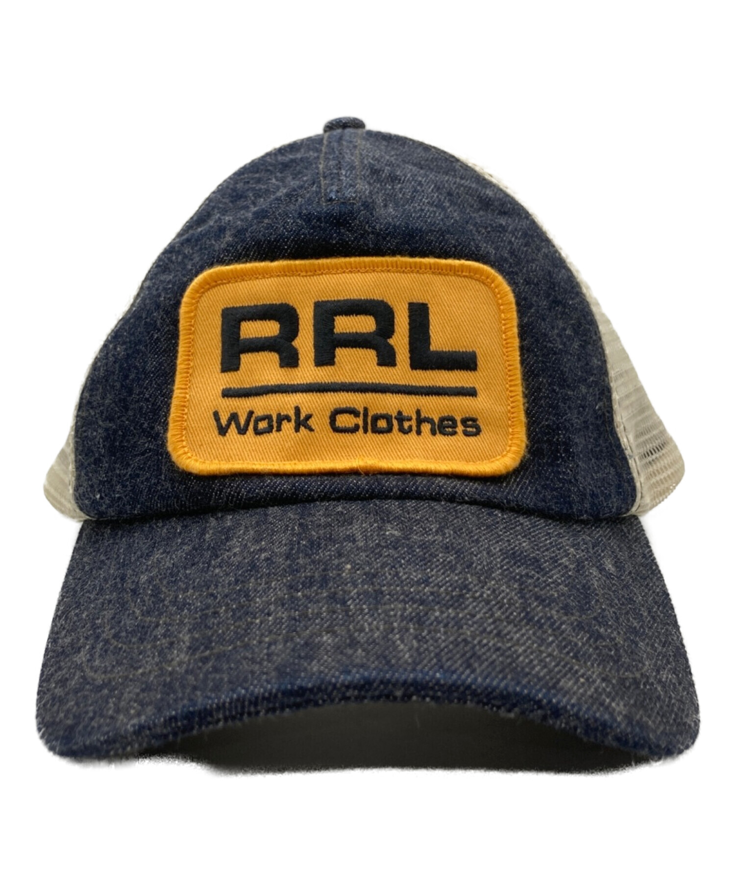 RRL (ダブルアールエル) デニムメッシュキャップ インディゴ サイズ:表記なし