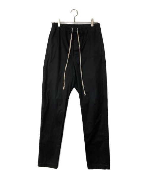 【中古・古着通販】RICK OWENS (リックオウエンス) アステアドローストリングロングパンツ ブラック サイズ:46｜ブランド・古着通販  トレファク公式【TREFAC FASHION】スマホサイト