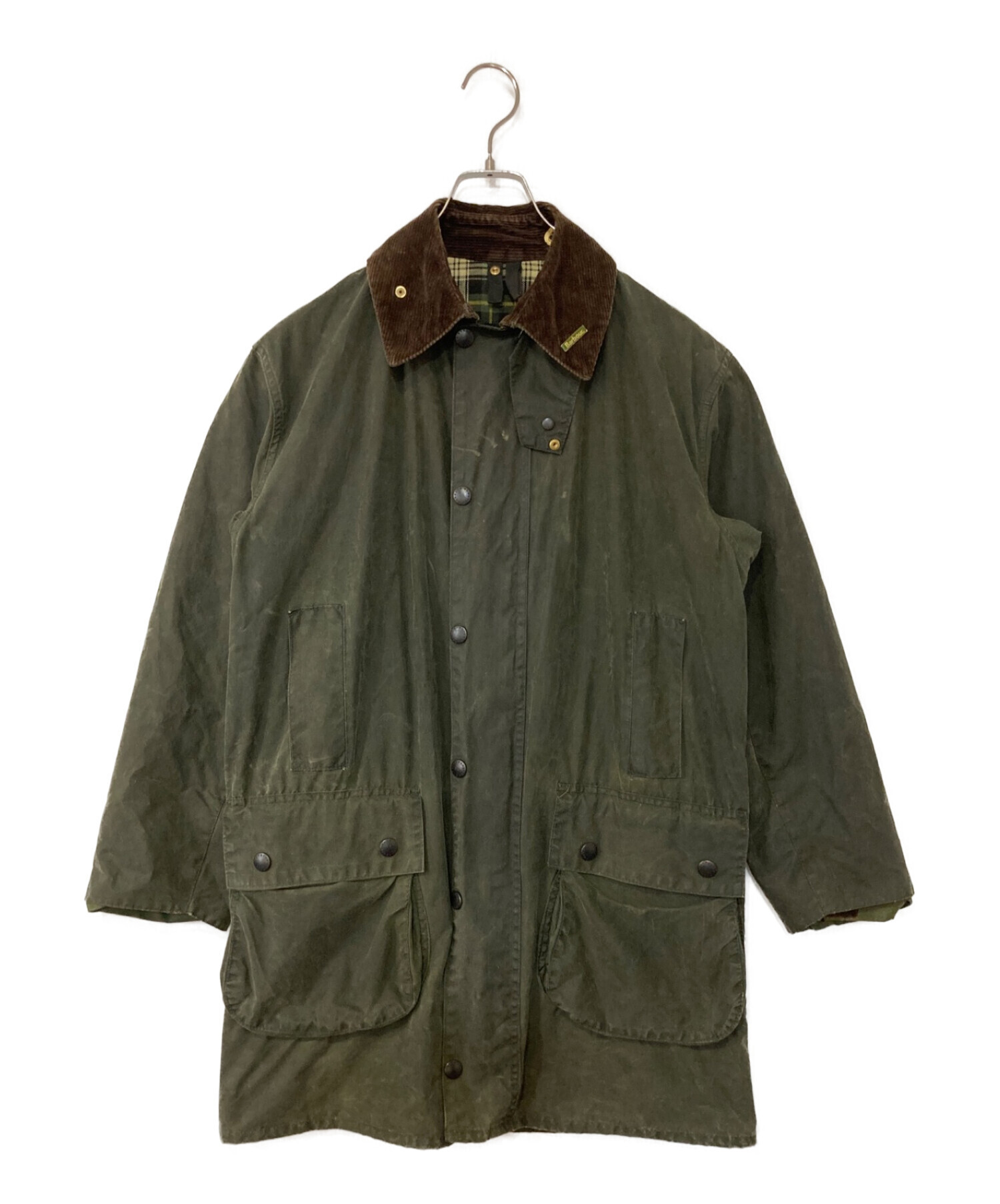 Barbour (バブアー) 3ワラント BORDER コート オリーブ サイズ:C36