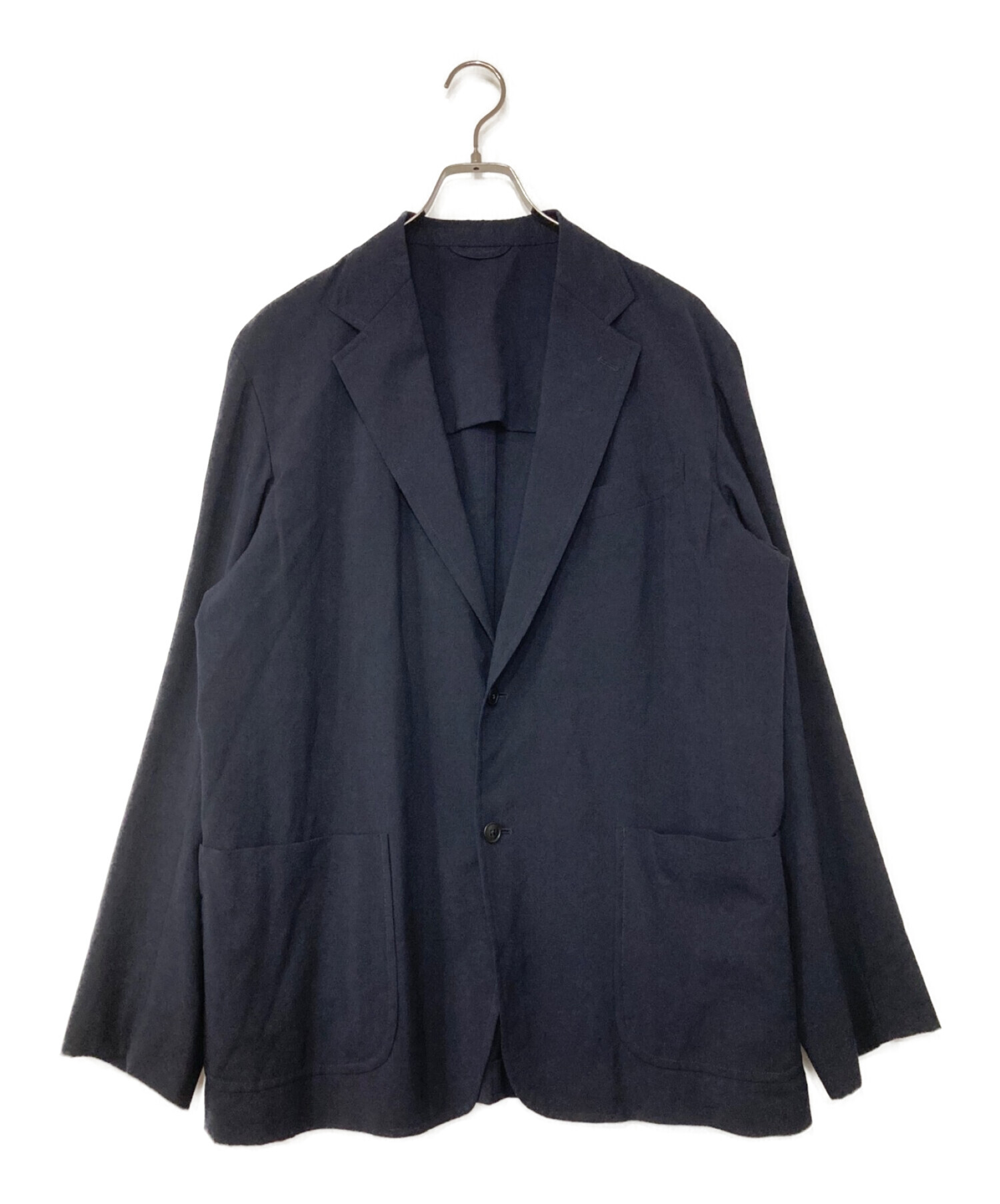 COMOLI (コモリ) ウール2Bジャケット ブラック サイズ:3