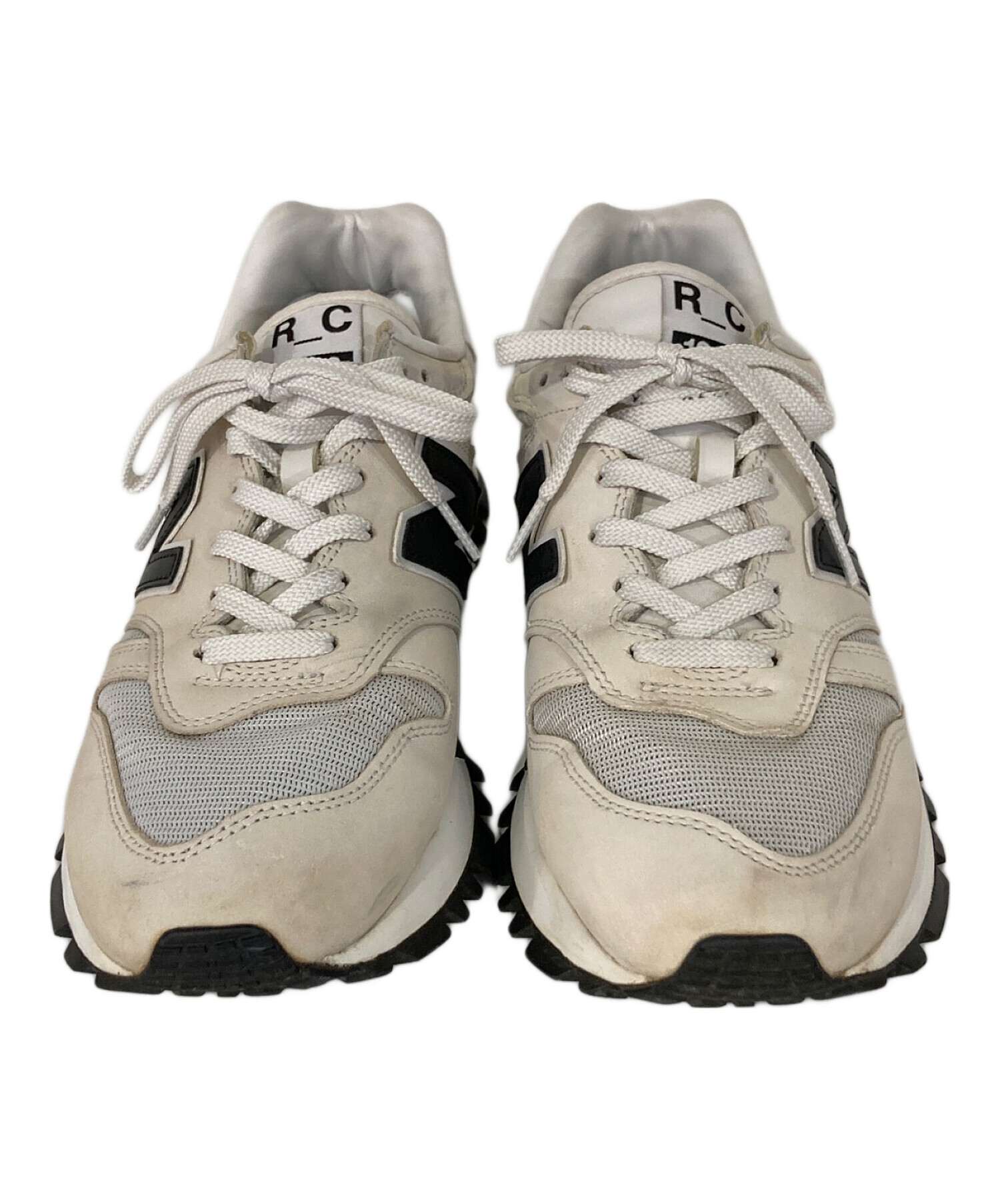 NEW BALANCE (ニューバランス) COMME des GARCONS HOMME (コムデギャルソン オム) スニーカー ベージュ  サイズ:28