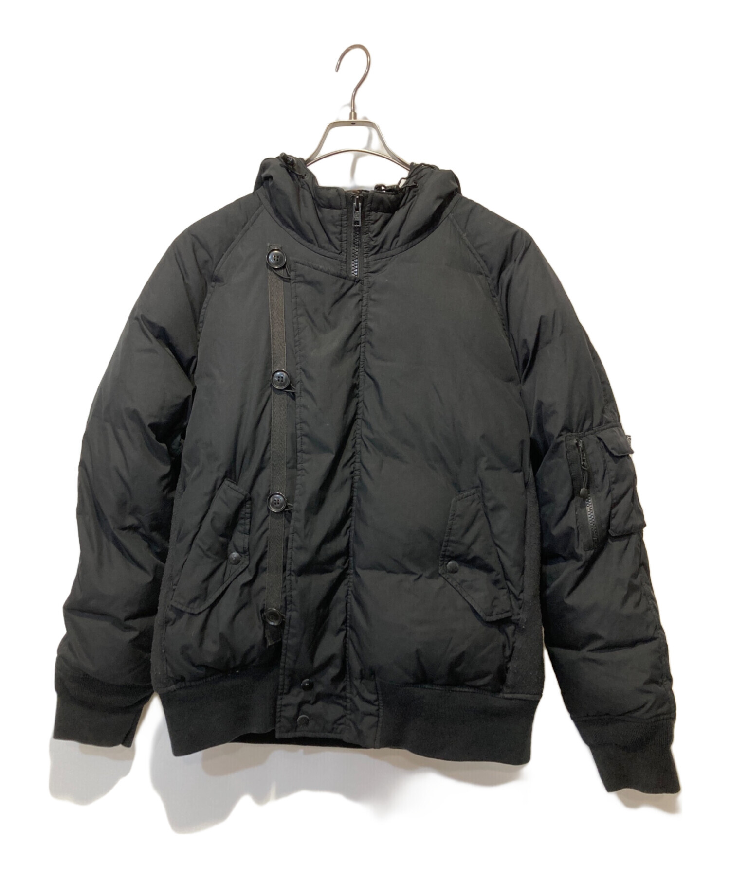 中古・古着通販】stussy (ステューシー) ダウンジャケット ブラック サイズ:L｜ブランド・古着通販 トレファク公式【TREFAC  FASHION】スマホサイト