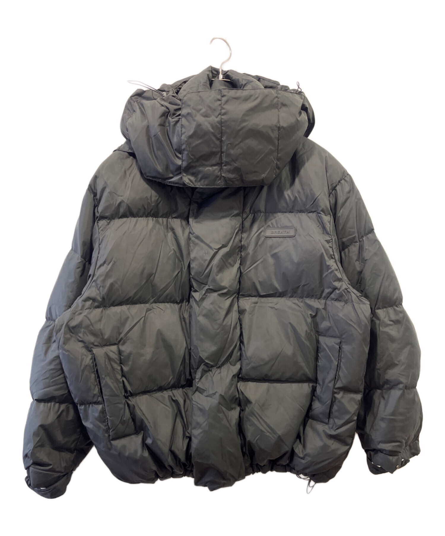 中古・古着通販】BREATH (ブレス) OVER SIZE DOWN JACKET ブラック サイズ:L｜ブランド・古着通販  トレファク公式【TREFAC FASHION】スマホサイト