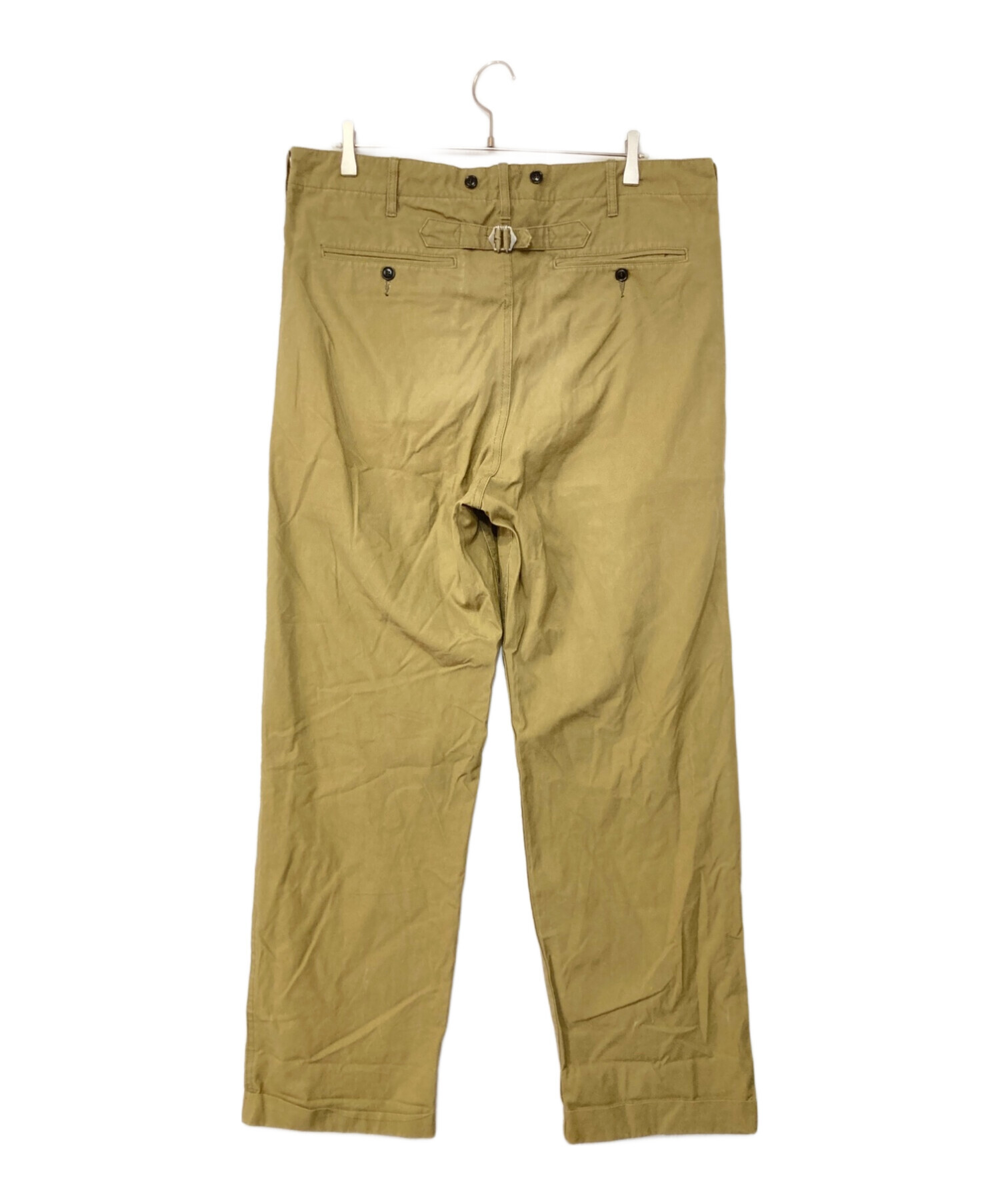 中古・古着通販】VISVIM (ビズビム) CAMUS BRACES PANTS カーキ サイズ:34｜ブランド・古着通販  トレファク公式【TREFAC FASHION】スマホサイト