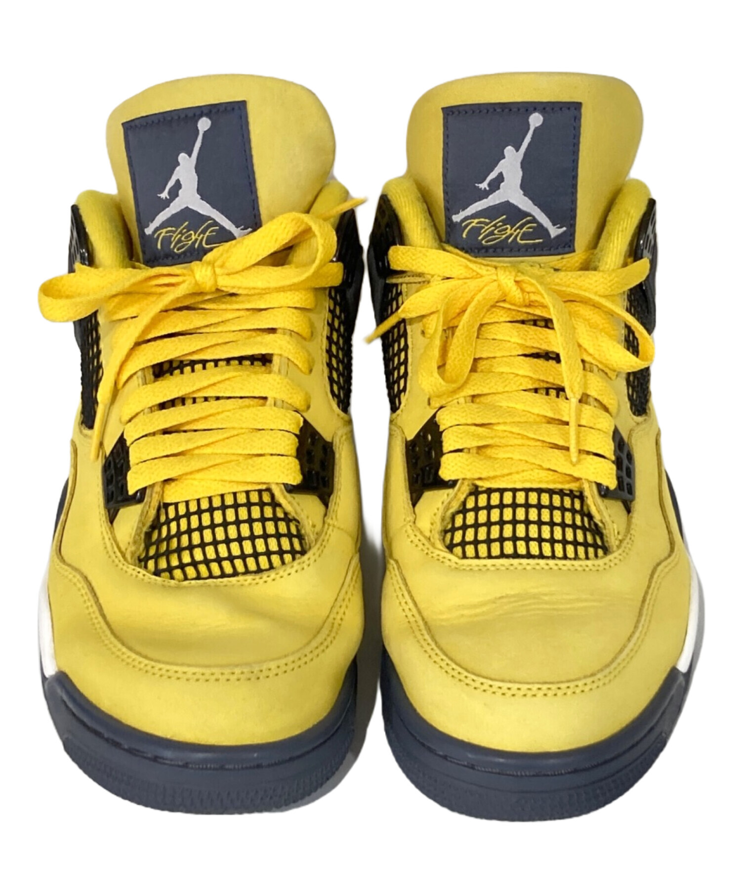 NIKE (ナイキ) AIR JORDAN 4 RETRO LIGHTNING TOUR YELLOW イエロー サイズ:26.5