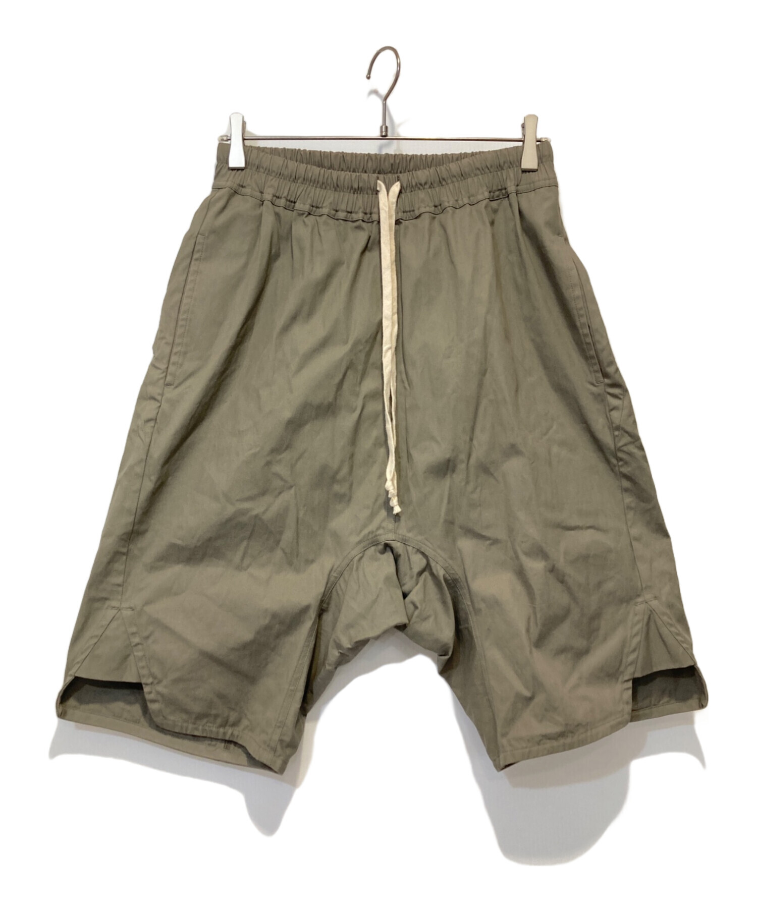 中古・古着通販】RICK OWENS (リックオウエンス) PHLEGETHON BASKET SWINGER SHORTS ベージュ  サイズ:48｜ブランド・古着通販 トレファク公式【TREFAC FASHION】スマホサイト