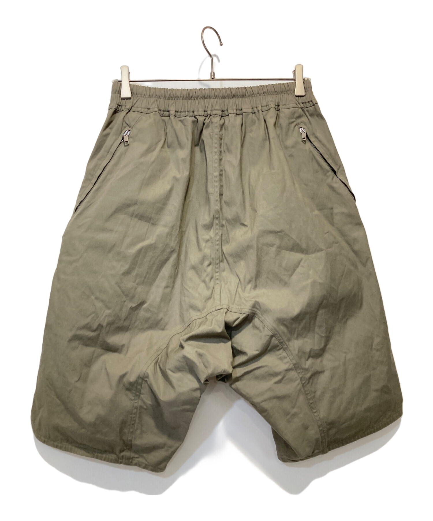 中古・古着通販】RICK OWENS (リックオウエンス) PHLEGETHON BASKET SWINGER SHORTS ベージュ  サイズ:48｜ブランド・古着通販 トレファク公式【TREFAC FASHION】スマホサイト