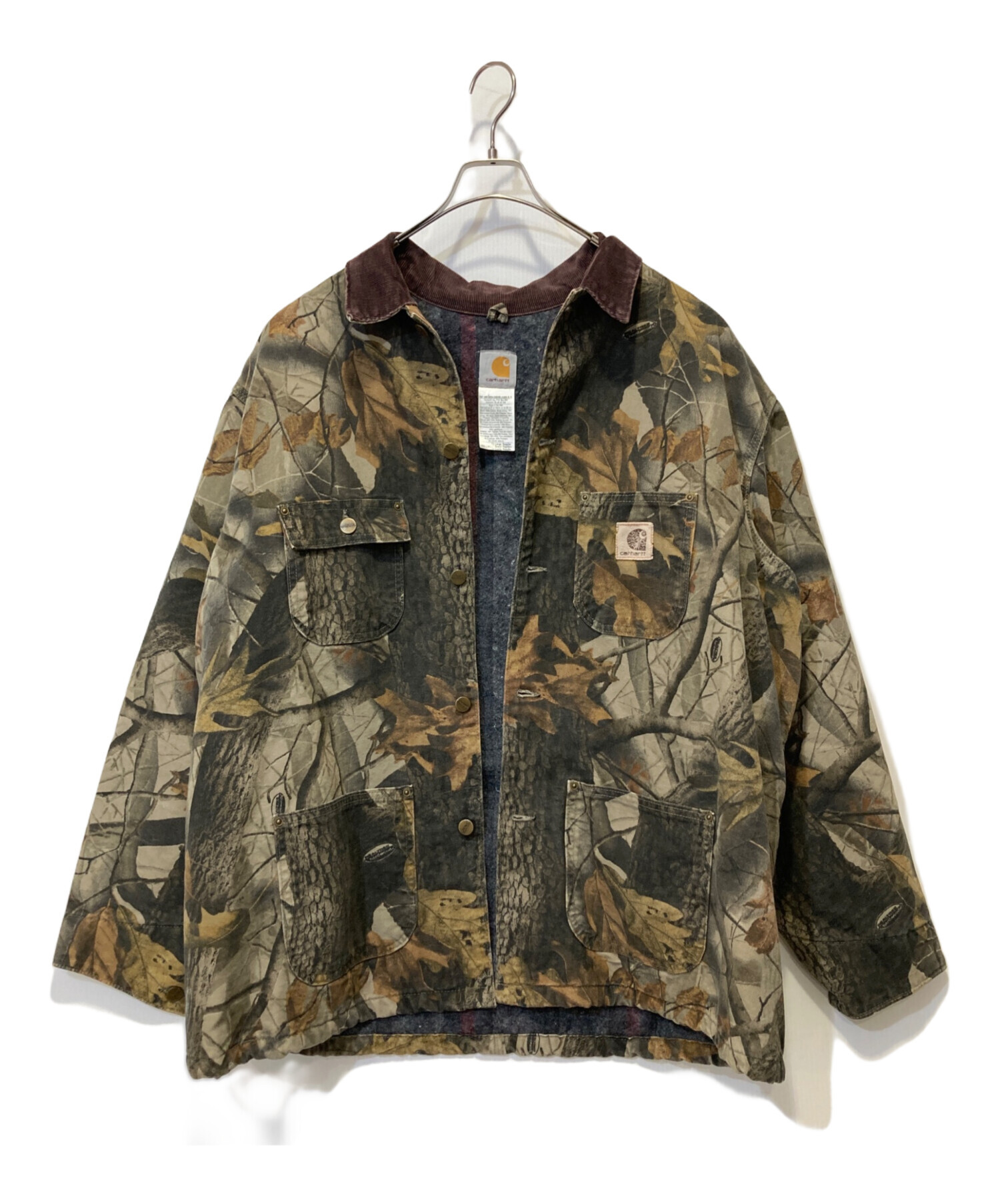 中古・古着通販】CarHartt (カーハート) リアルツリーミシガンチョアコート ブラウン サイズ:XL｜ブランド・古着通販  トレファク公式【TREFAC FASHION】スマホサイト