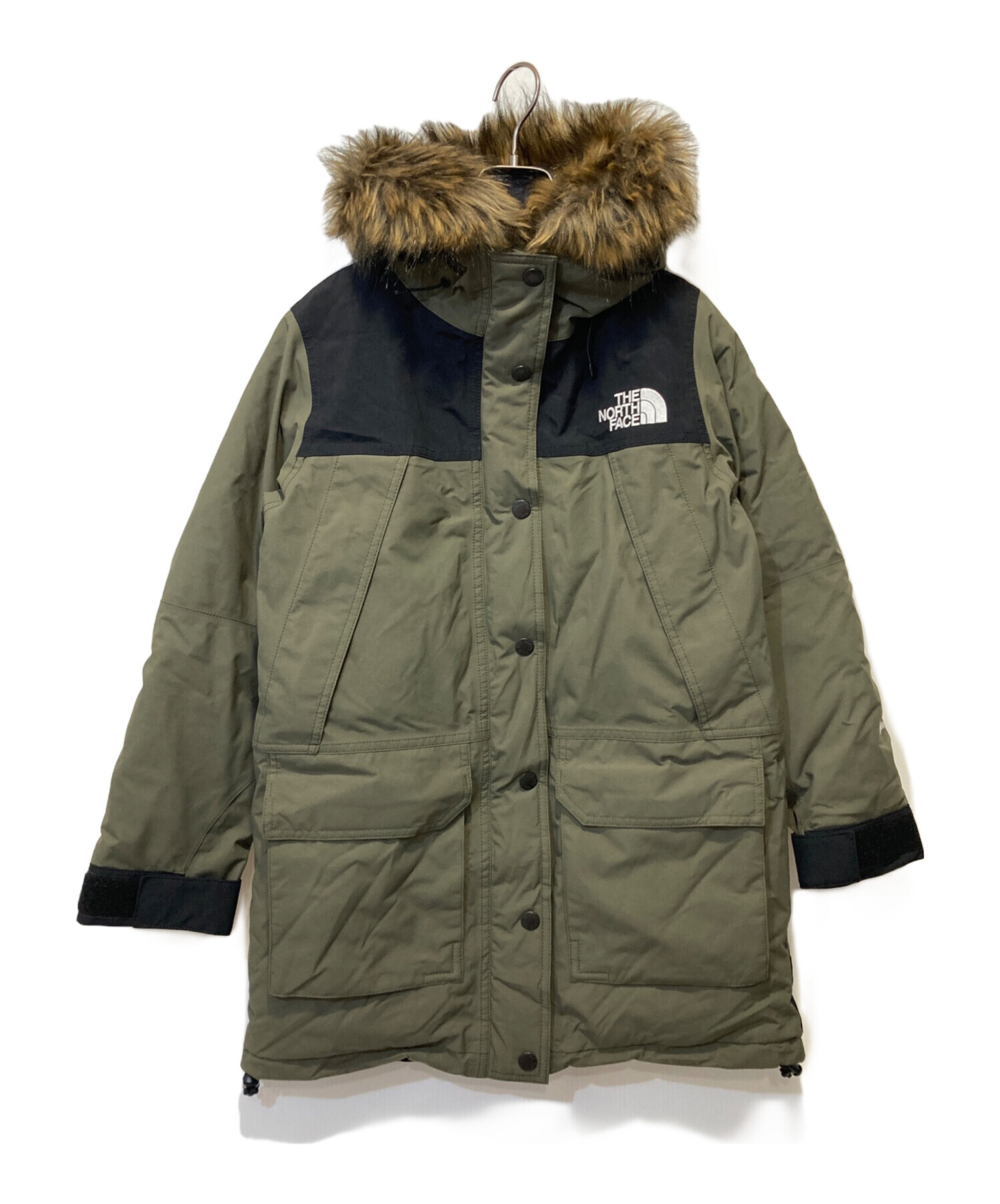 中古・古着通販】THE NORTH FACE (ザ ノース フェイス) マウンテンダウンコート オリーブ サイズ:S｜ブランド・古着通販  トレファク公式【TREFAC FASHION】スマホサイト