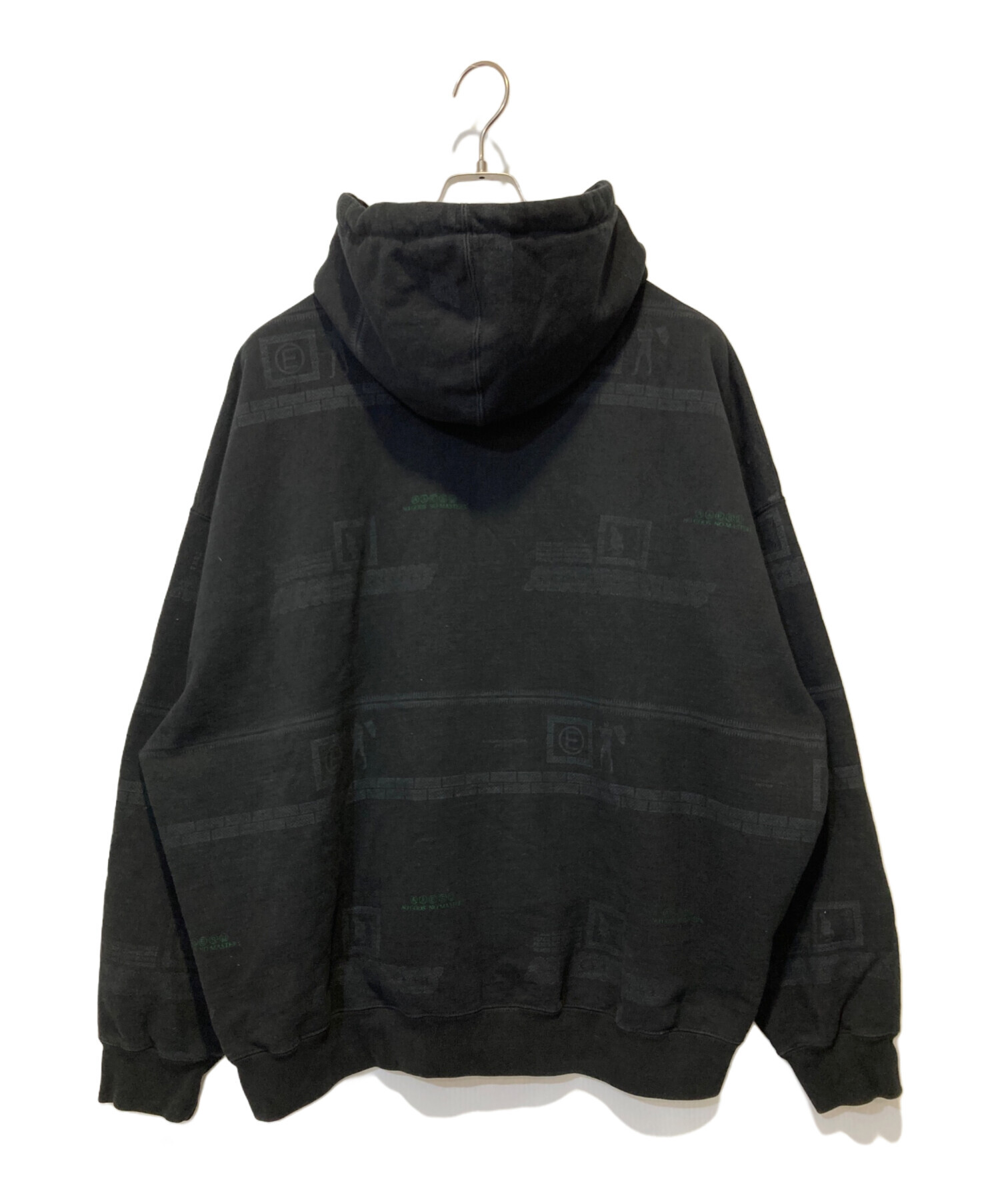 中古・古着通販】SUPREME (シュプリーム) UNDERCOVER (アンダーカバー) ZIP UP HOODED SWEATSHIRT SCAB 柄パーカー ブラック サイズ:L｜ブランド・古着通販 トレファク公式【TREFAC FASHION】スマホサイト