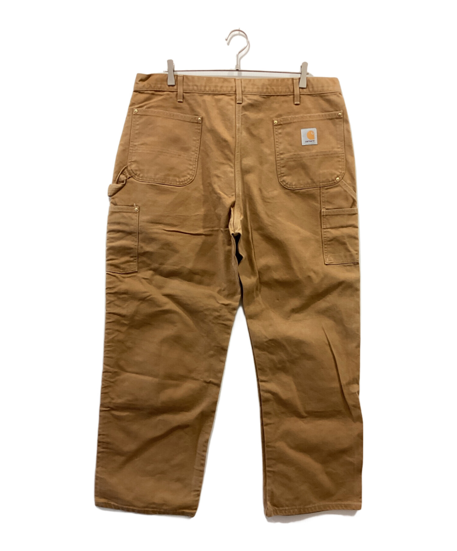 CarHartt (カーハート) ダブルニー ペインター パンツ ブラウン サイズ:40