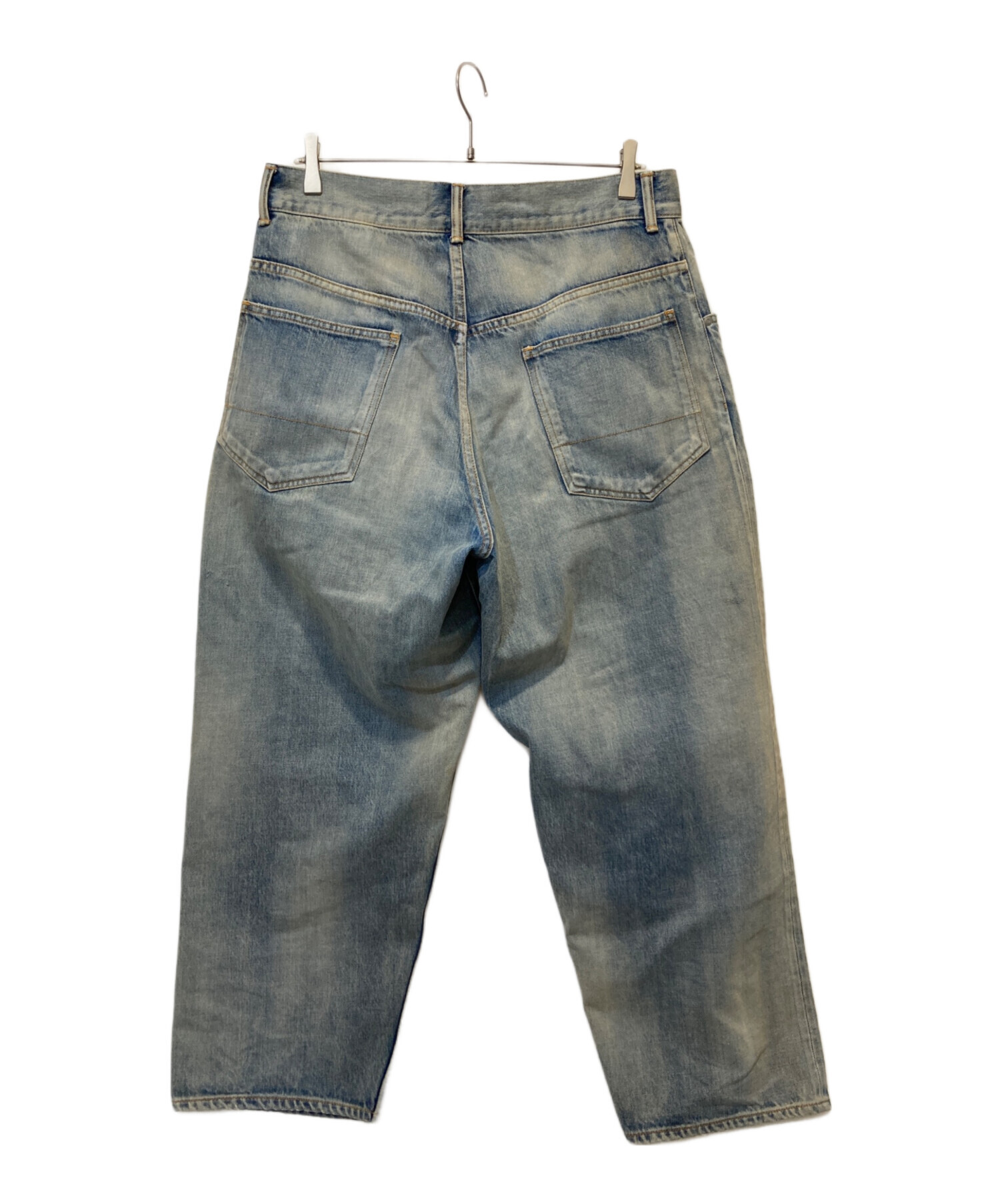 中古・古着通販】ANCELLM (アンセルム) SELVEDGE TAPERED 5P DENIM PANTS ブルー サイズ:3｜ブランド・古着通販  トレファク公式【TREFAC FASHION】スマホサイト