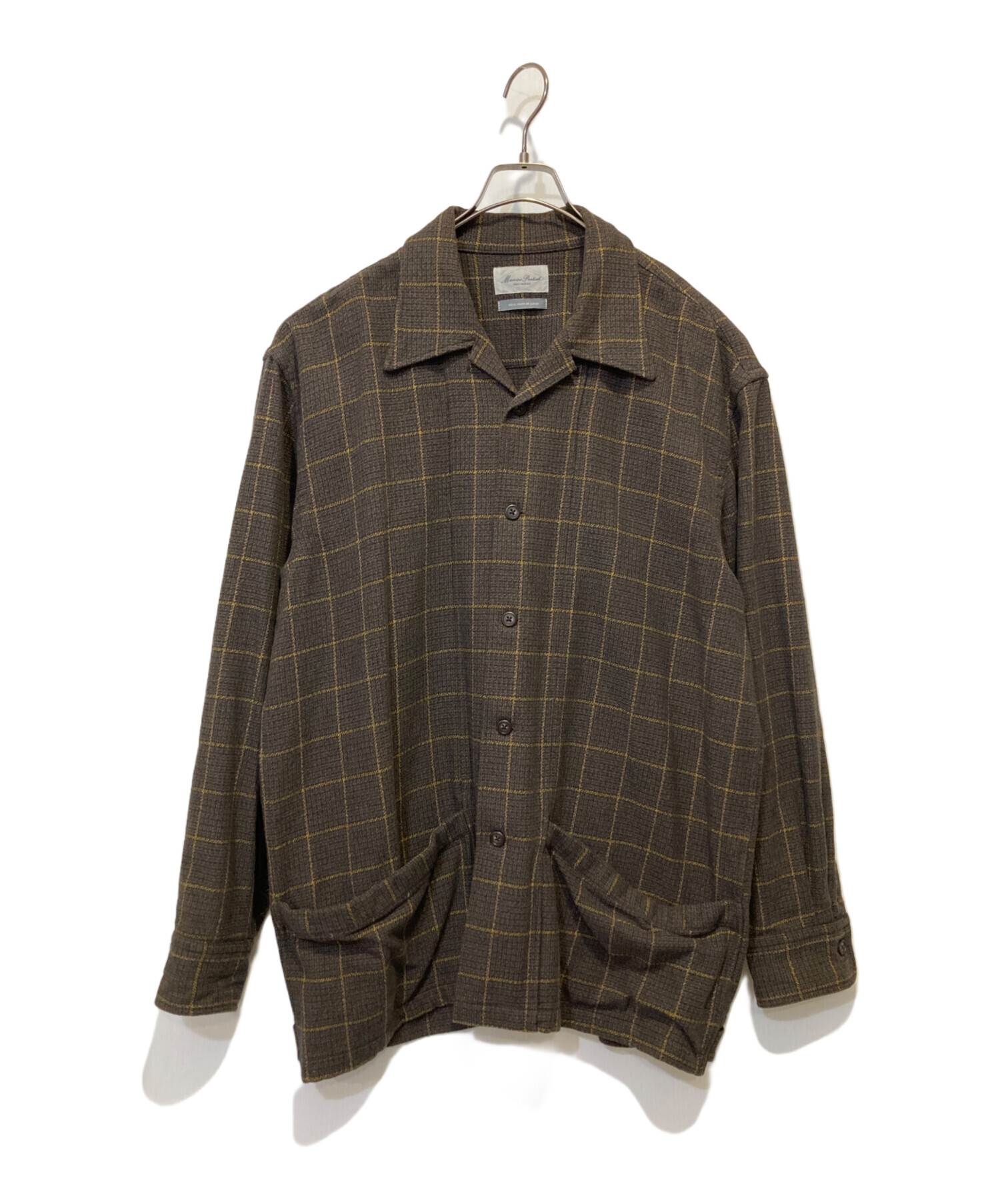 Marvine Pontiak Shirt Makers (マーヴィンポンティアックシャツメイカーズ) Drizzler SH ブラウン  サイズ:one size