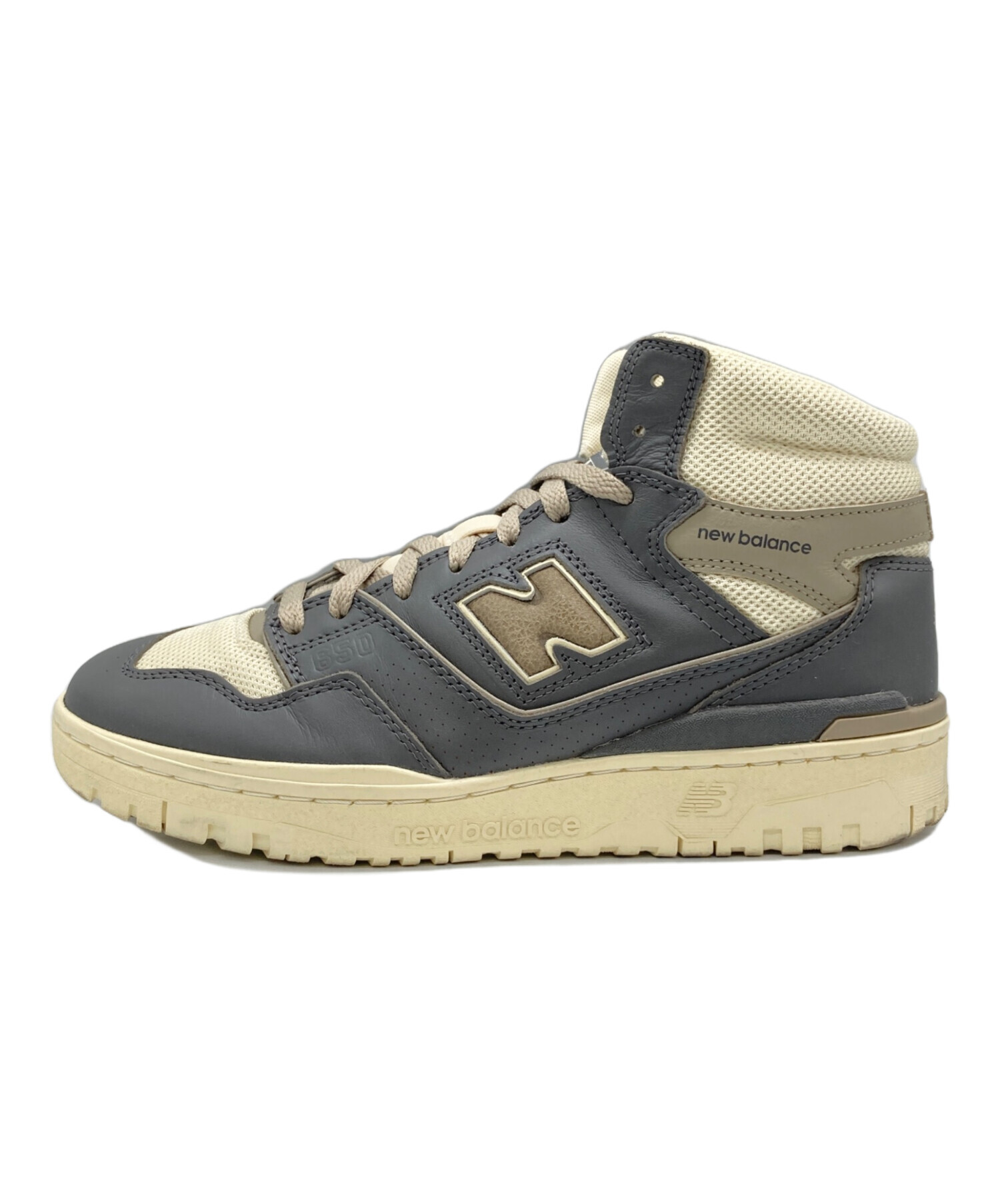 NEW BALANCE (ニューバランス) Aime Leon Dore (エメ レオン ドレ) BB650 RO1 グレー サイズ:26.5