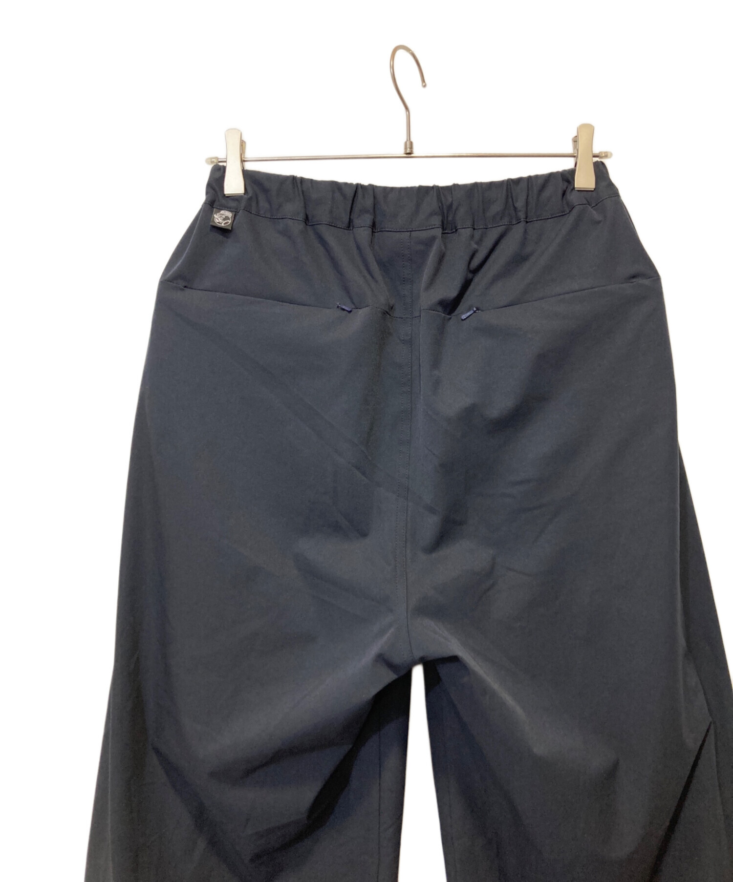 中古・古着通販】props store (プロップスストア) Stretch polyester easy Trousers ネイビー サイズ:L｜ブランド・古着通販  トレファク公式【TREFAC FASHION】スマホサイト